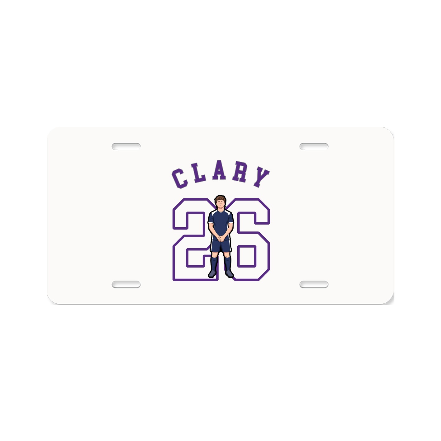 License Plate — Shirsey Arch in Classic