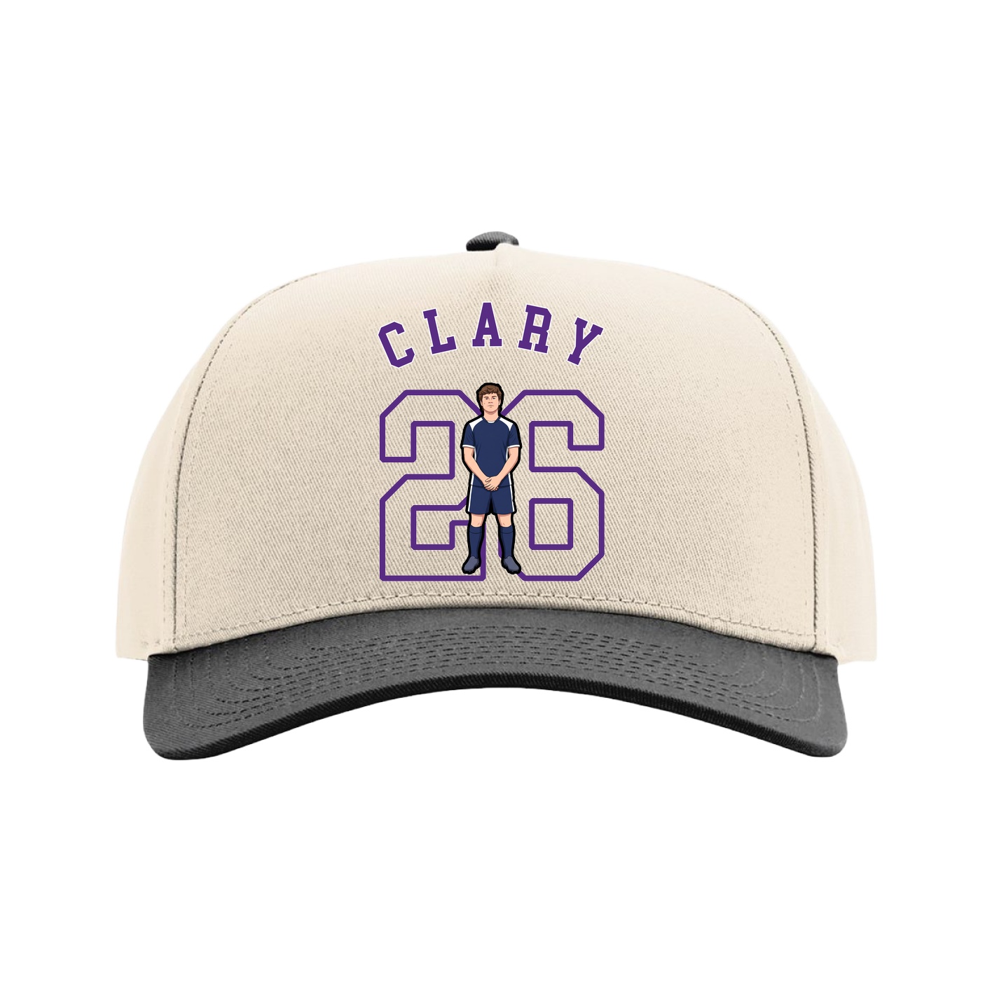 Full Fabric Five-Panel Champ Cap