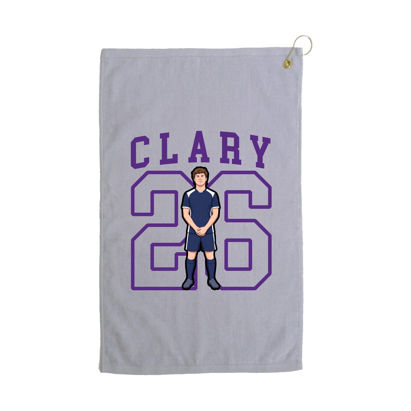 Golf Towel — Shirsey in Grey