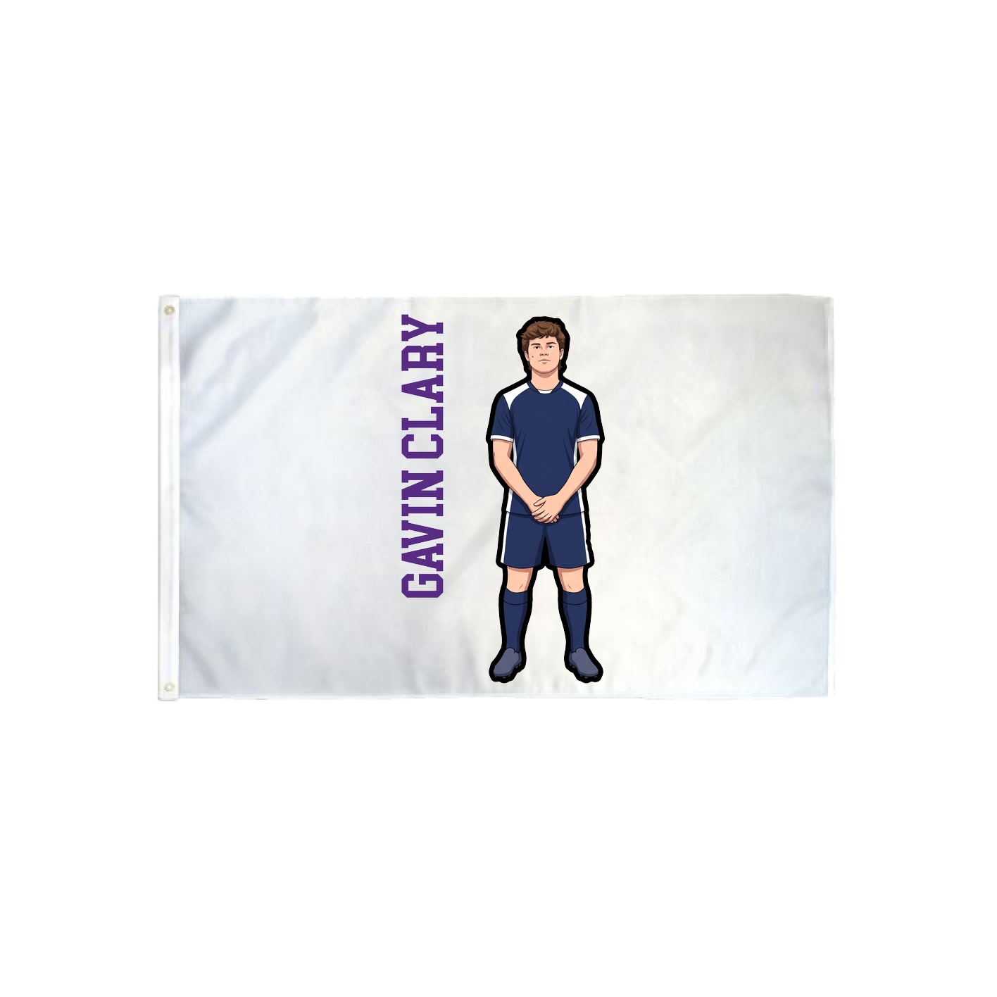 3x5 Flag — Name Vertical in Classic