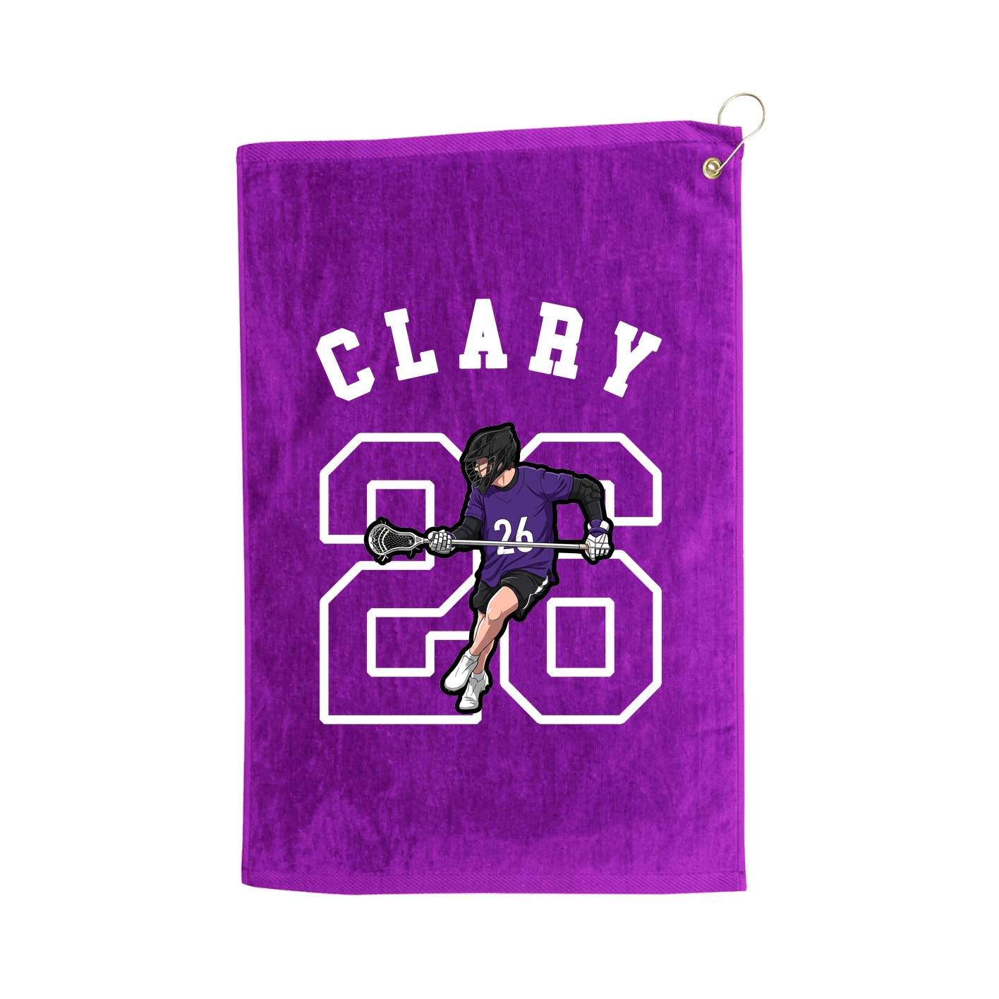 Golf Towel — Shirsey Arch in Purple