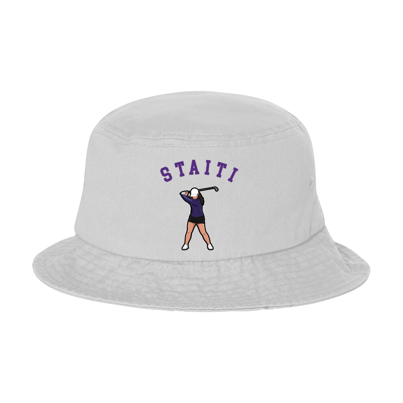 Bucket Cap — Shirsey Arch in White
