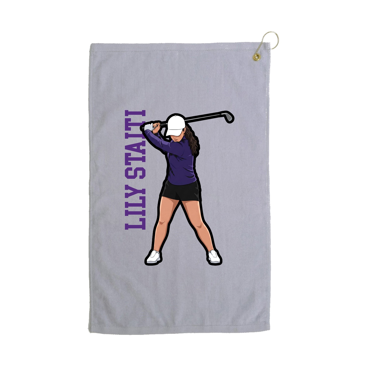 Terry Velour Golf Towel