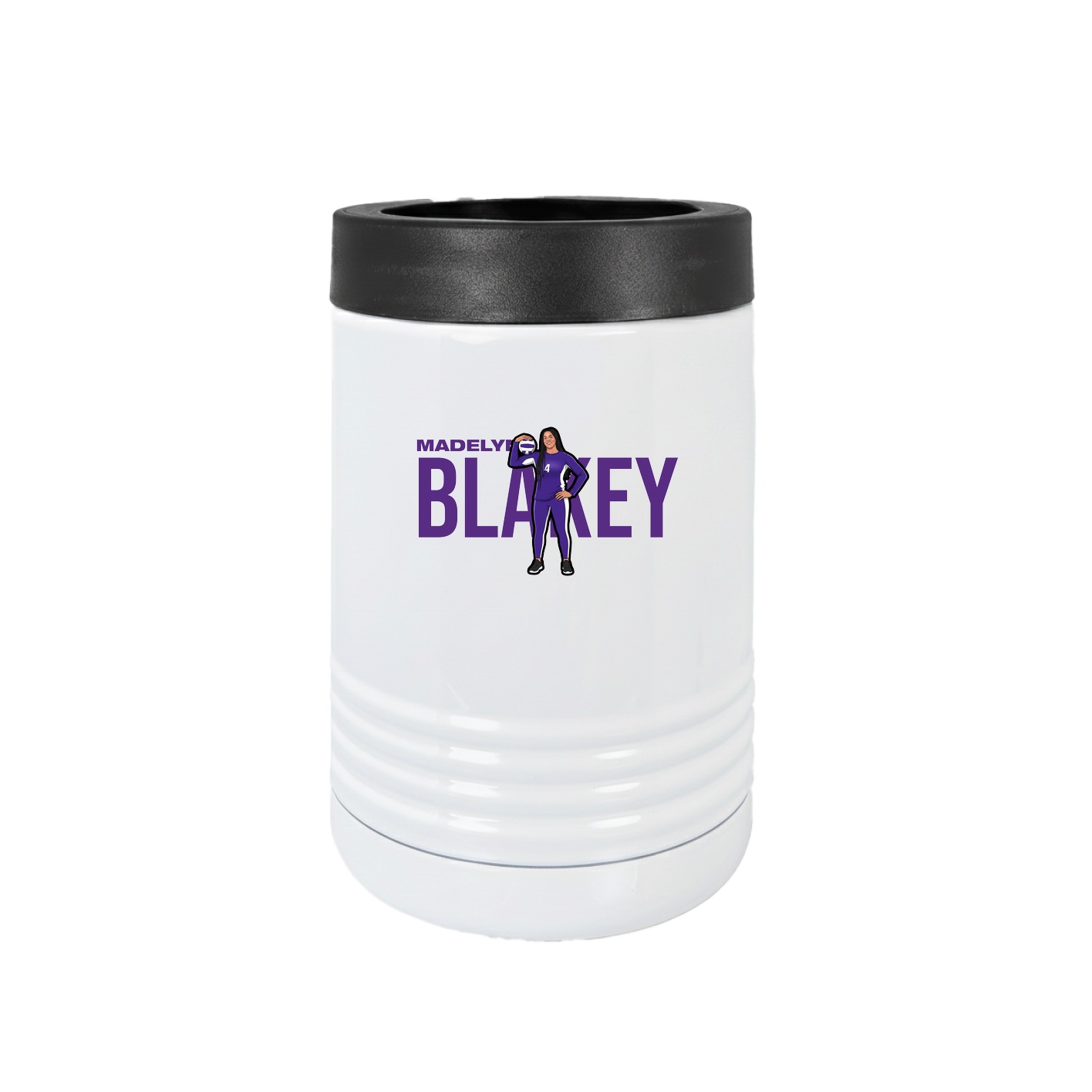 Beverage Holder — Player Name in White
