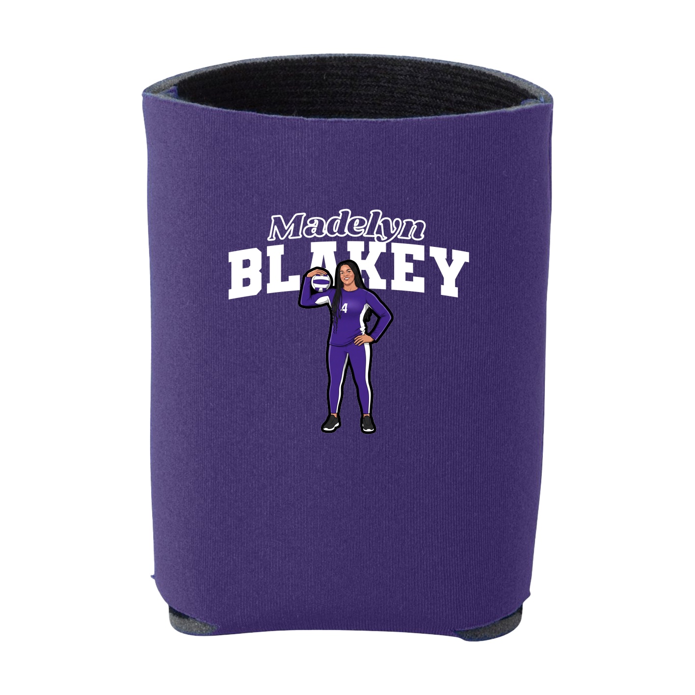 Can Holder — Name Arch in Purple