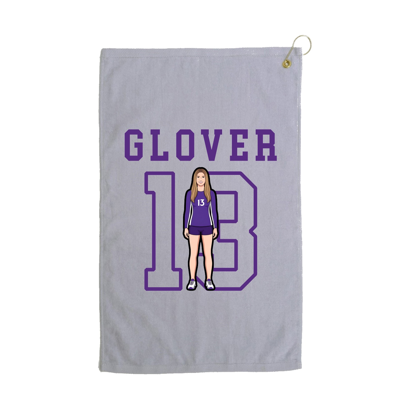 Golf Towel — Shirsey in Grey