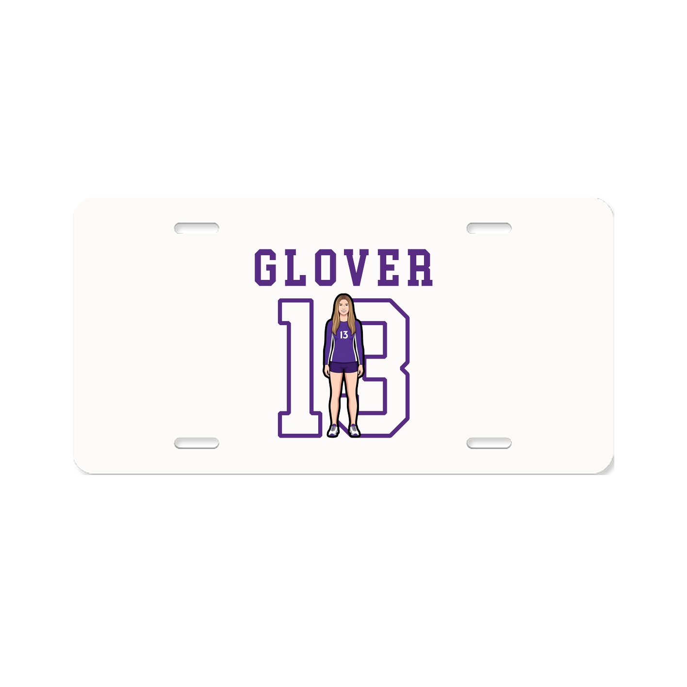License Plate — Shirsey in Classic