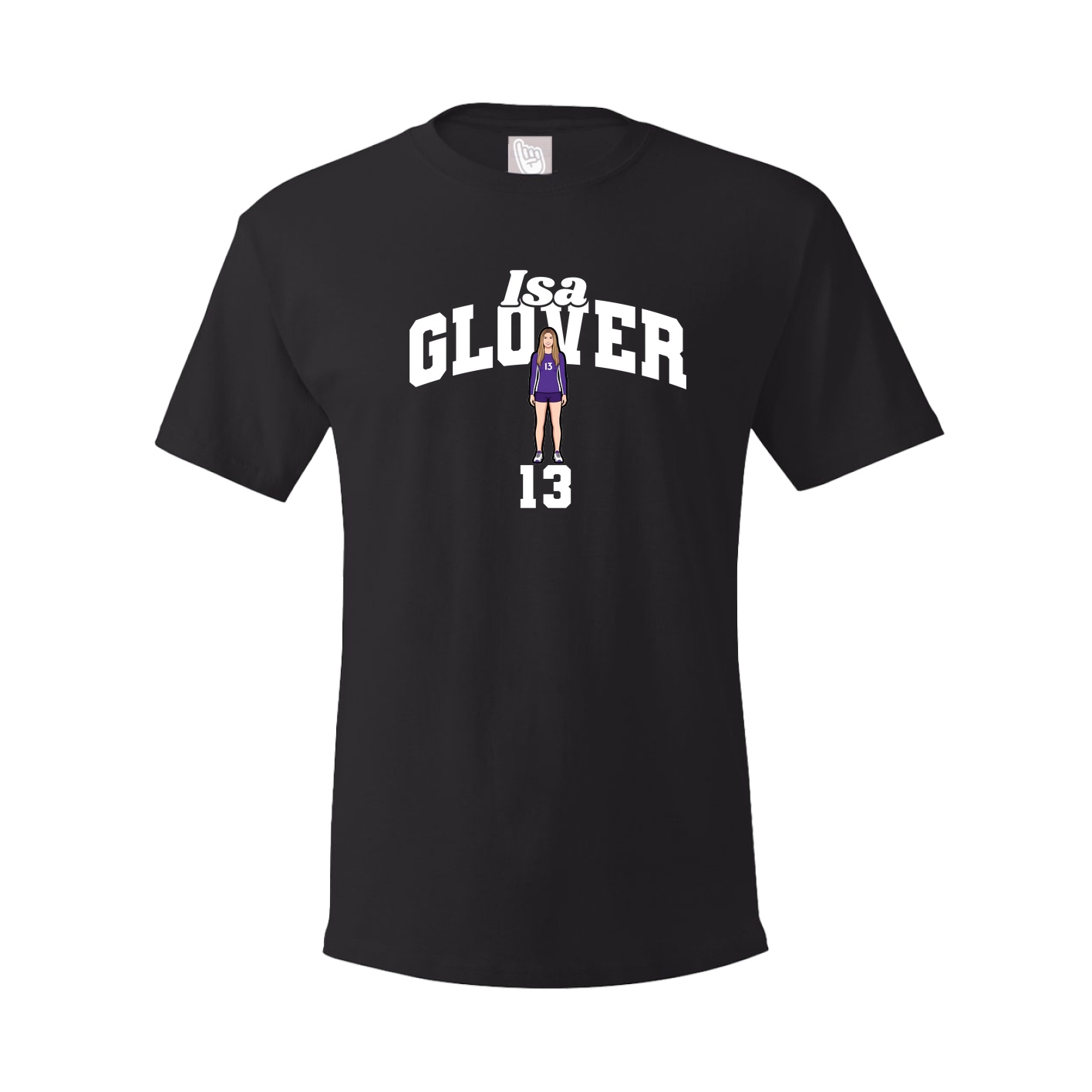 Tee — Signature Arch in Black