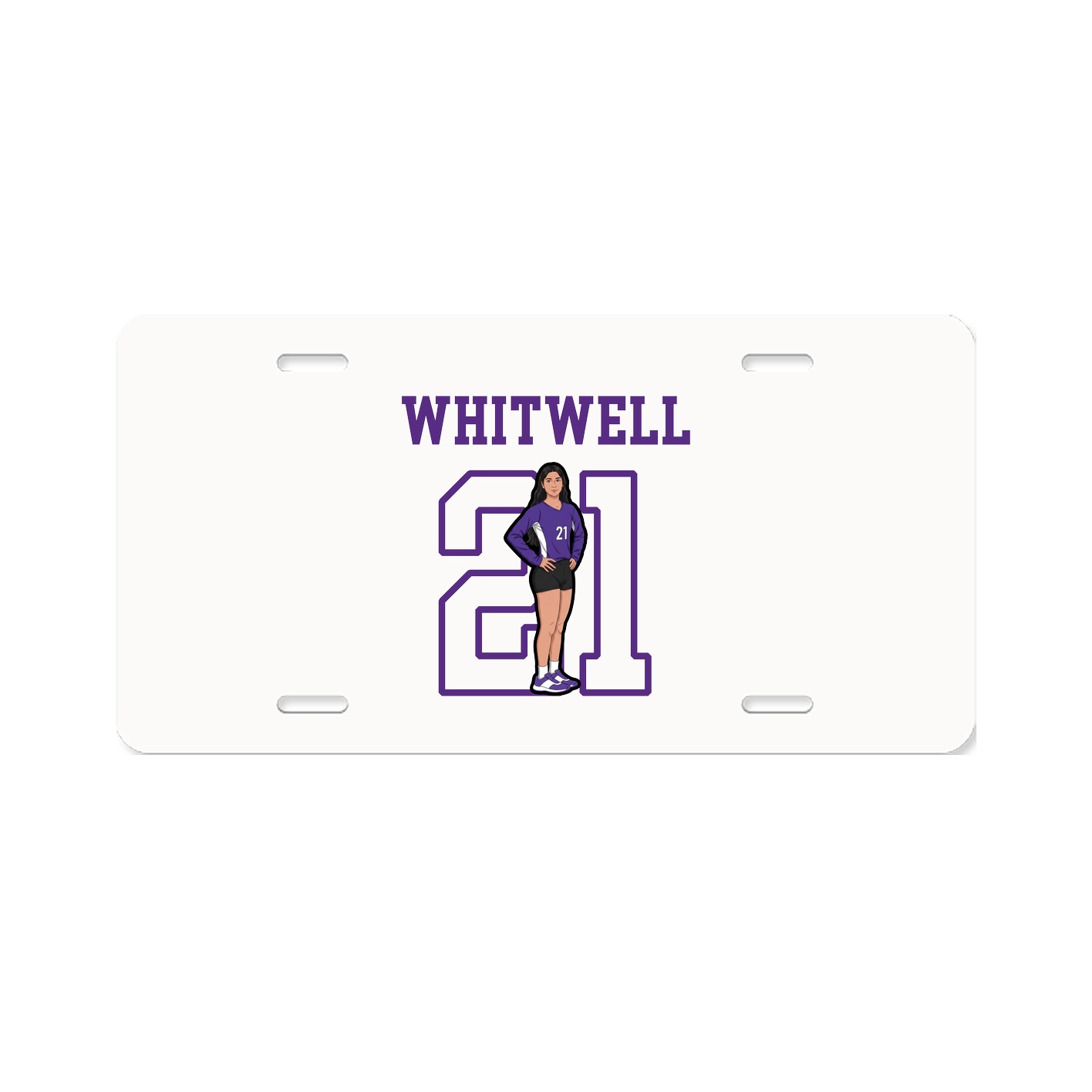 License Plate — Shirsey in Classic