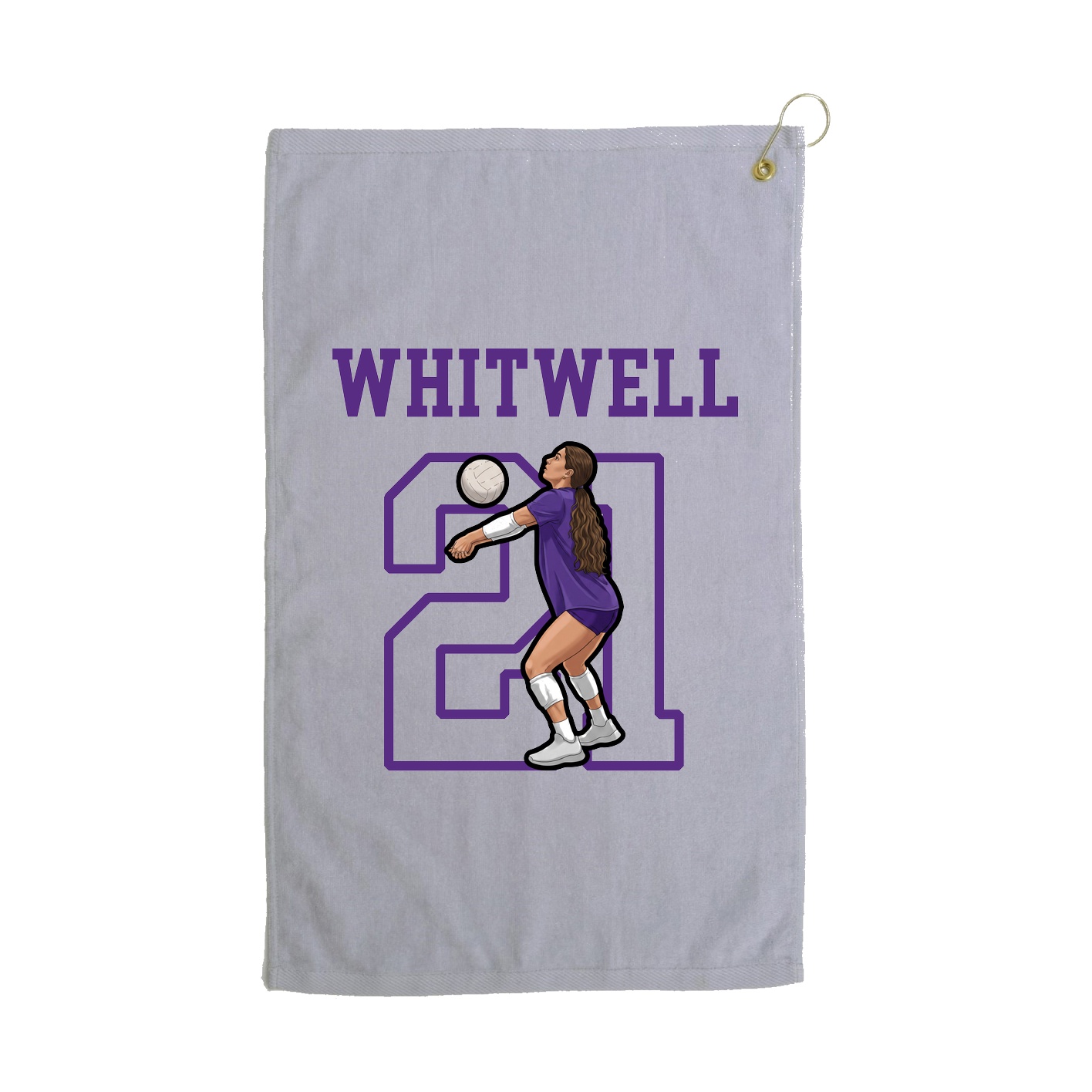 Golf Towel — Shirsey in Grey