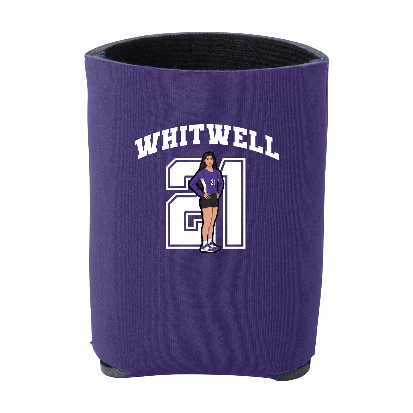 Can Holder — Number in Purple