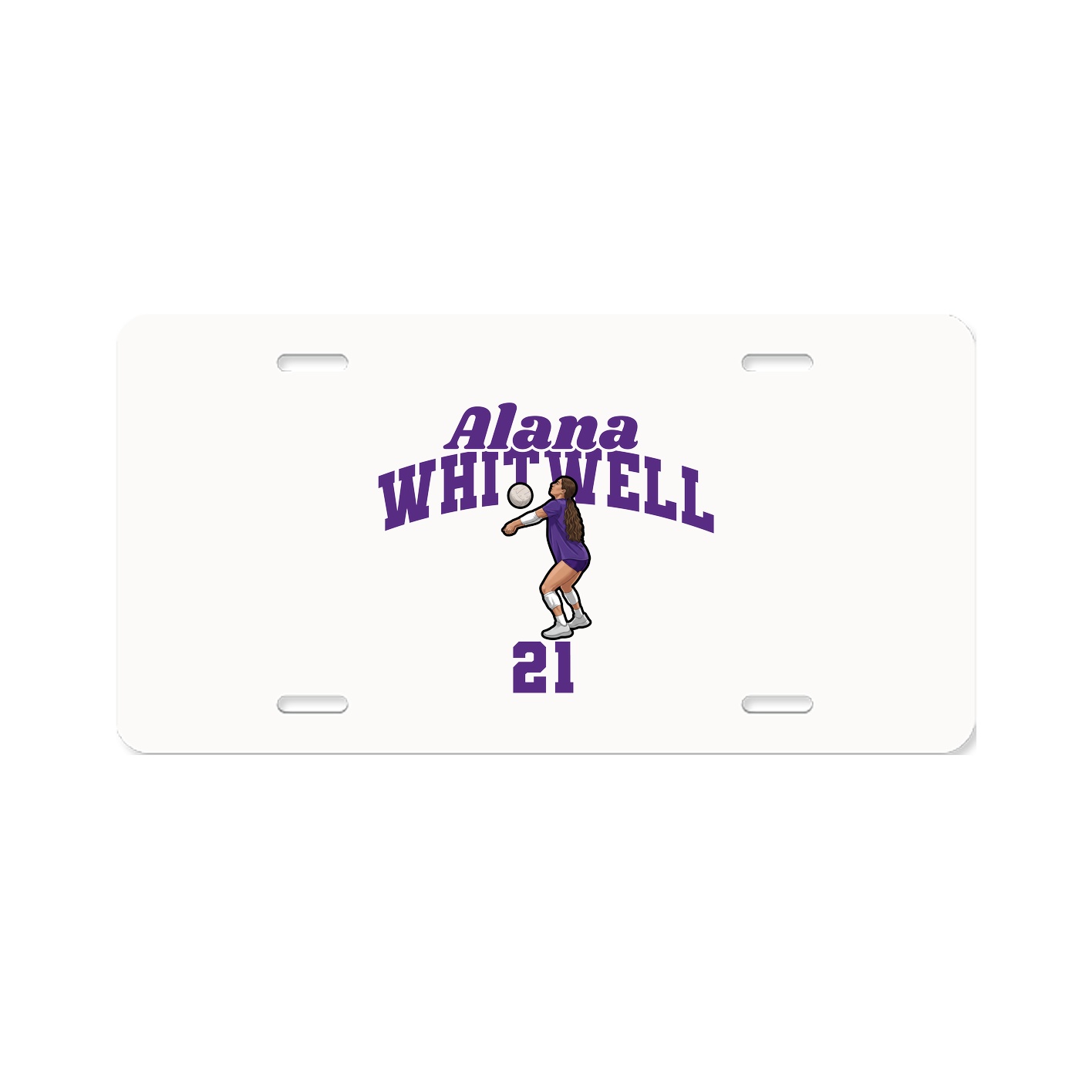 License Plate — Signature Arch in Classic