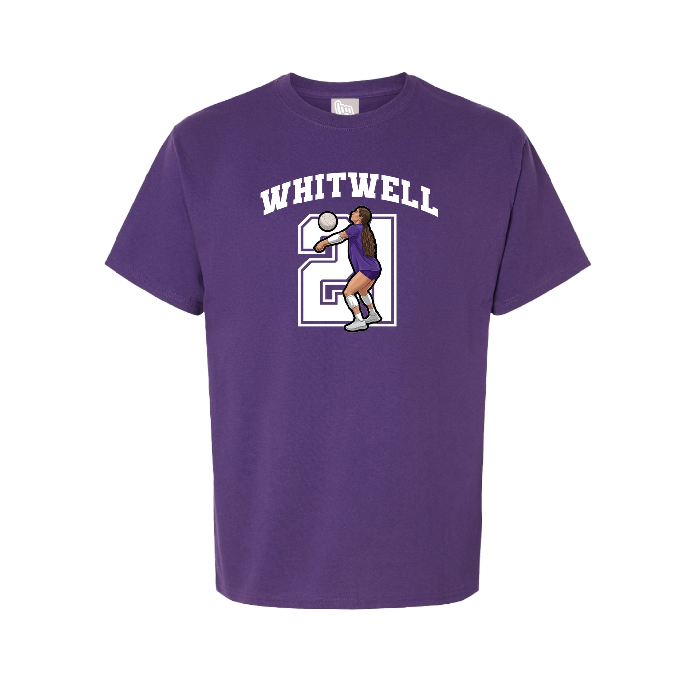 Tee — Number in Purple