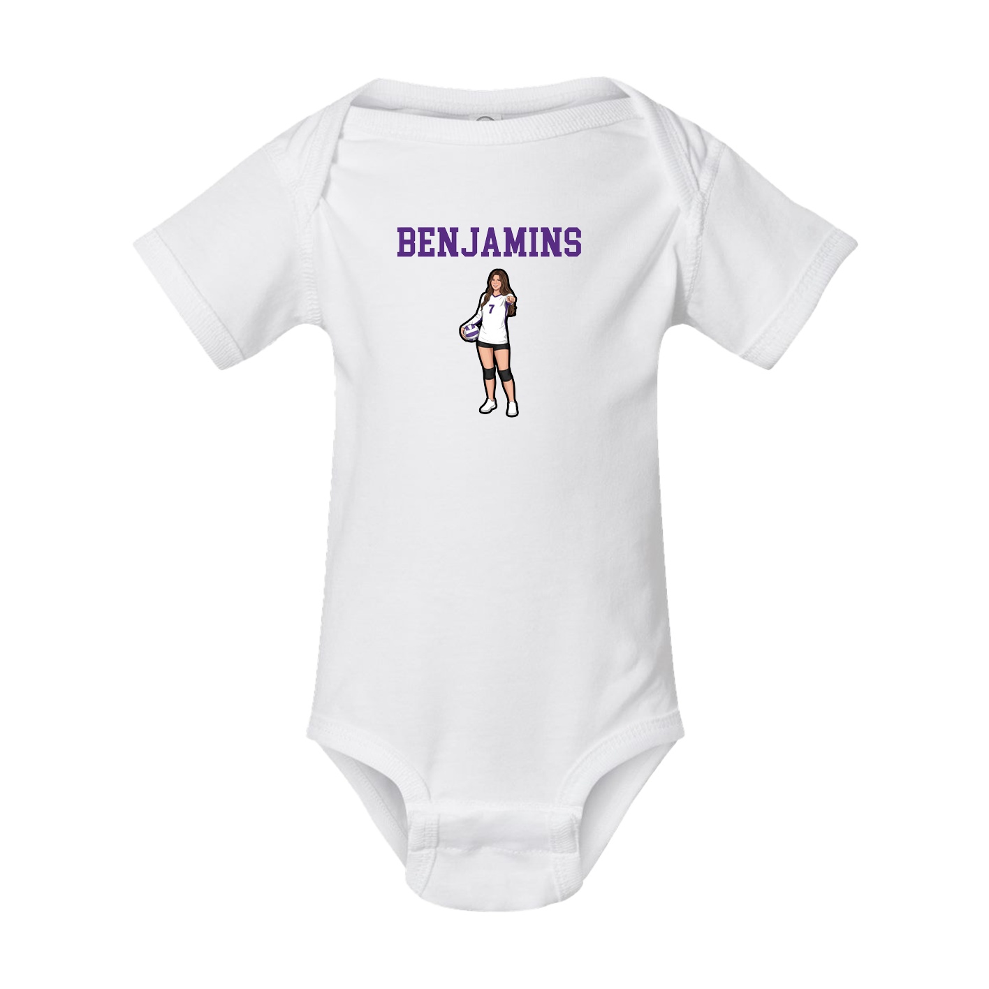 Baby Onesie — Shirsey in White