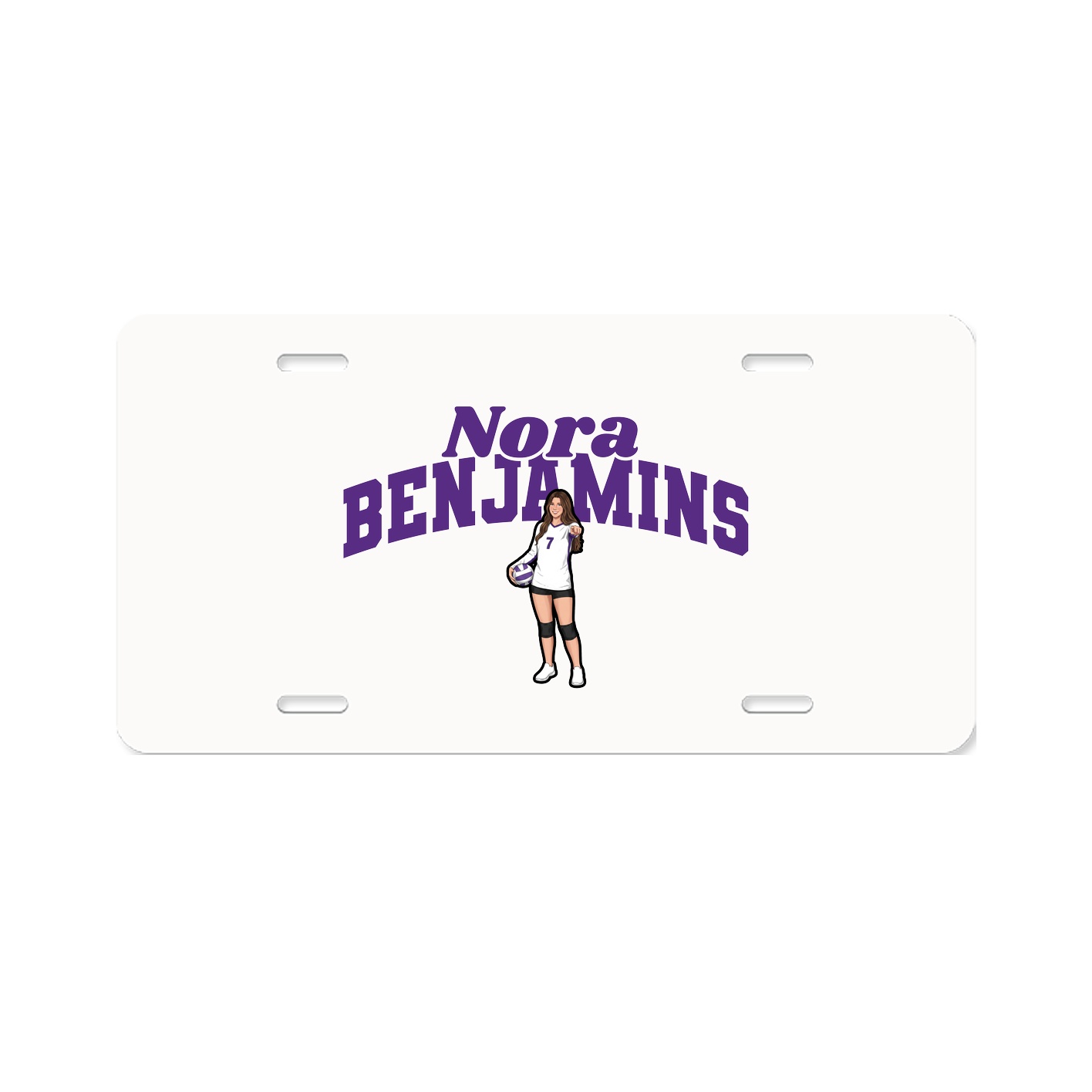 License Plate — Signature Arch in Classic