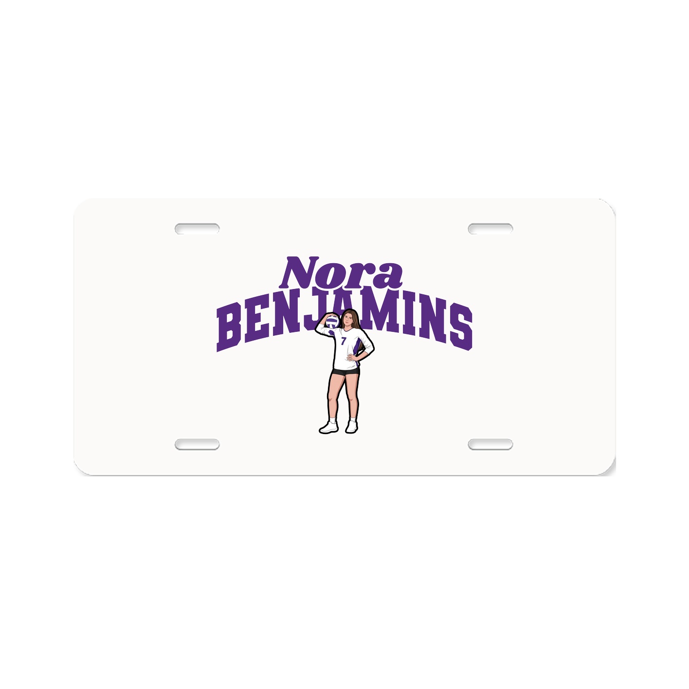 License Plate — Signature Arch in Classic
