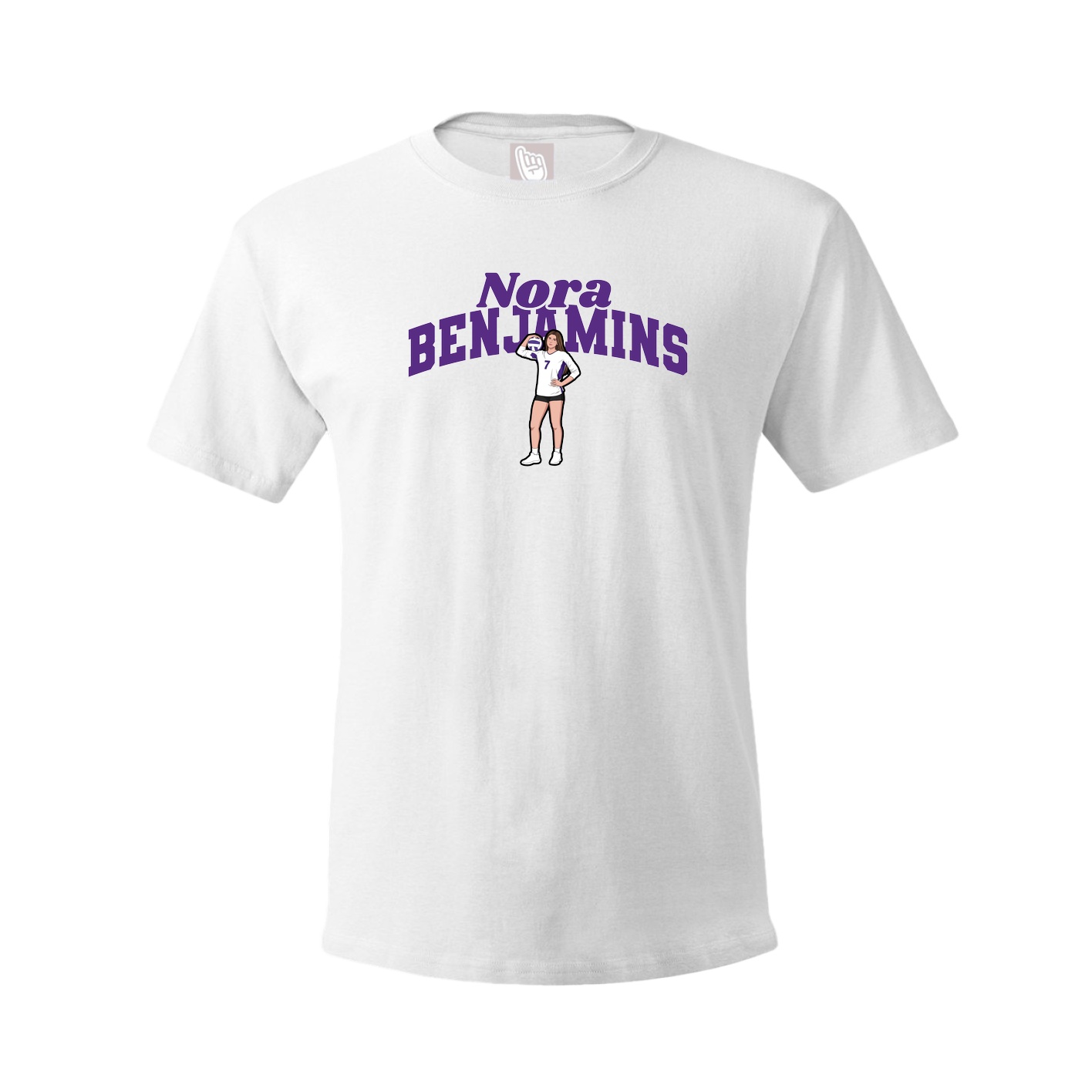 Tee — Signature Arch in White
