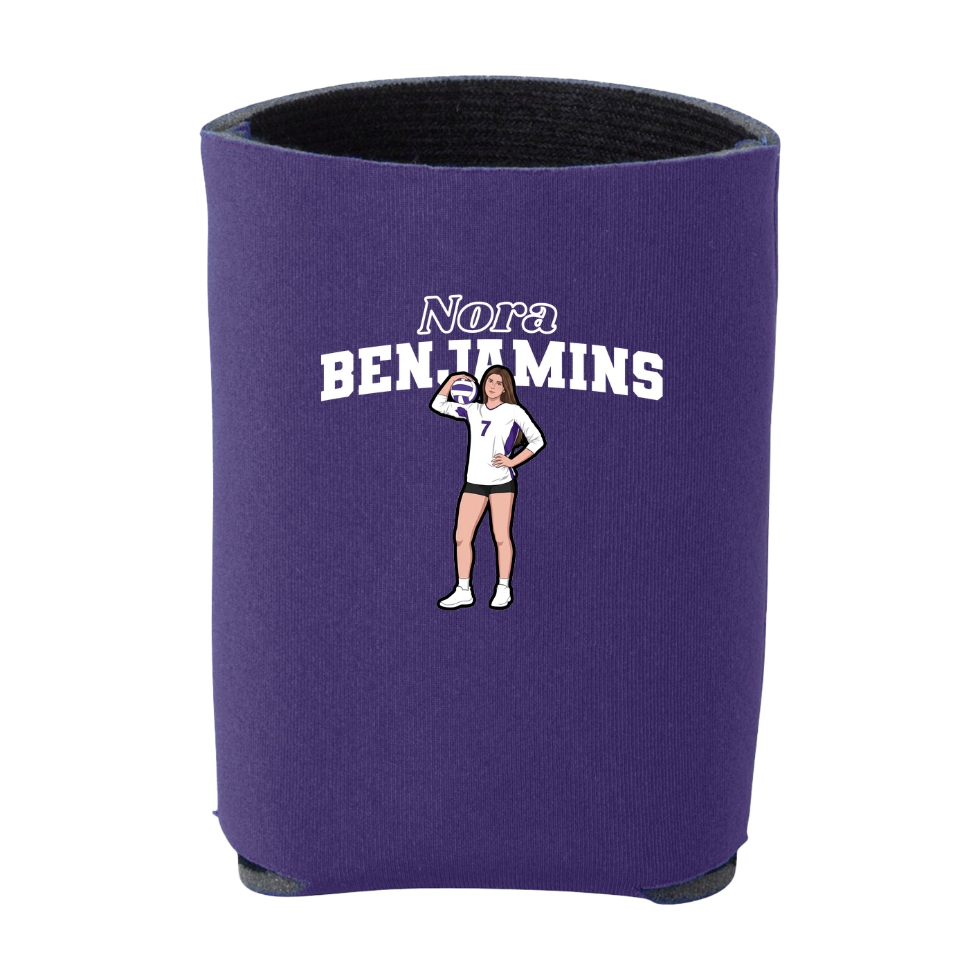 Can Holder — Name Arch in Purple
