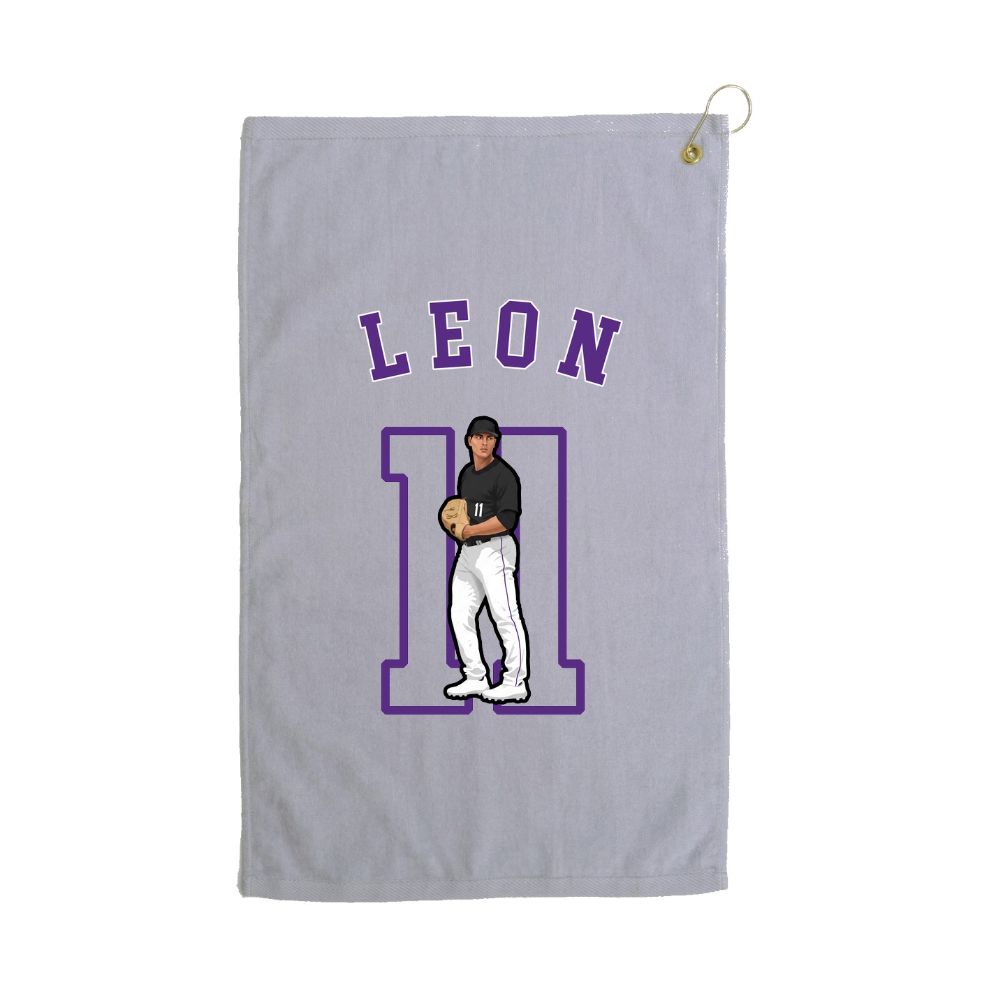 Golf Towel — Shirsey Arch in Grey