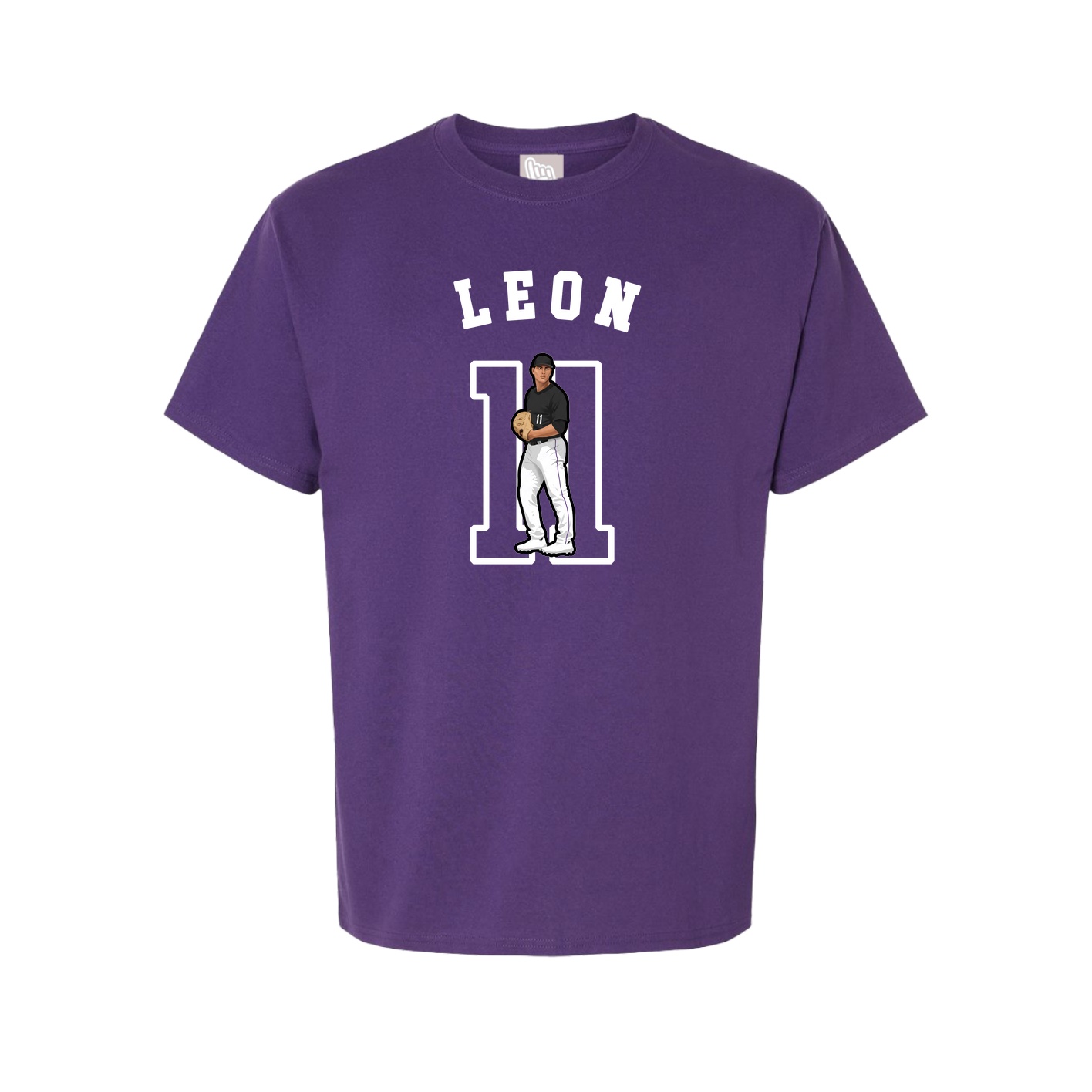 Youth Tee — Shirsey Arch in Purple