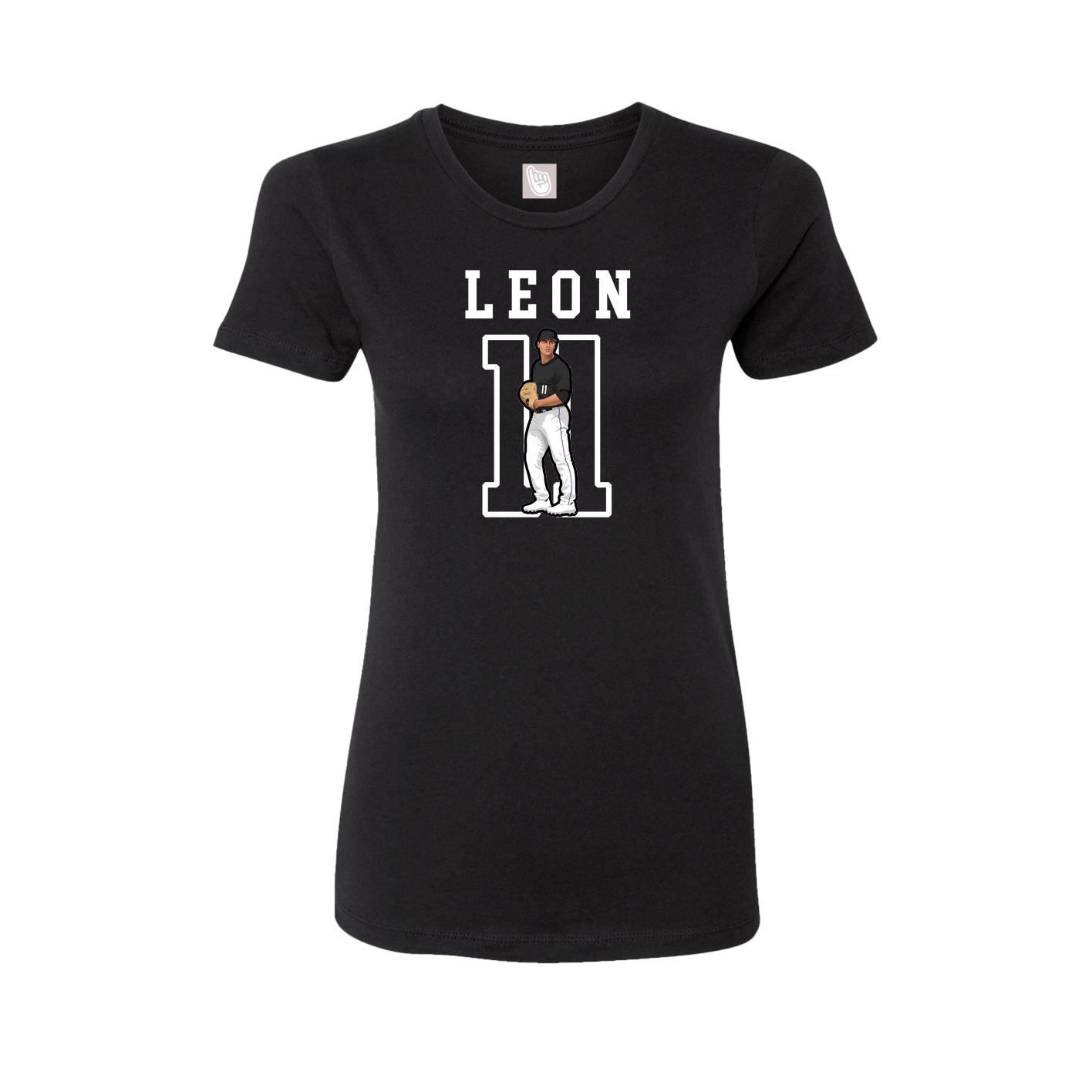 Fitted Women's Tee — Shirsey in Black