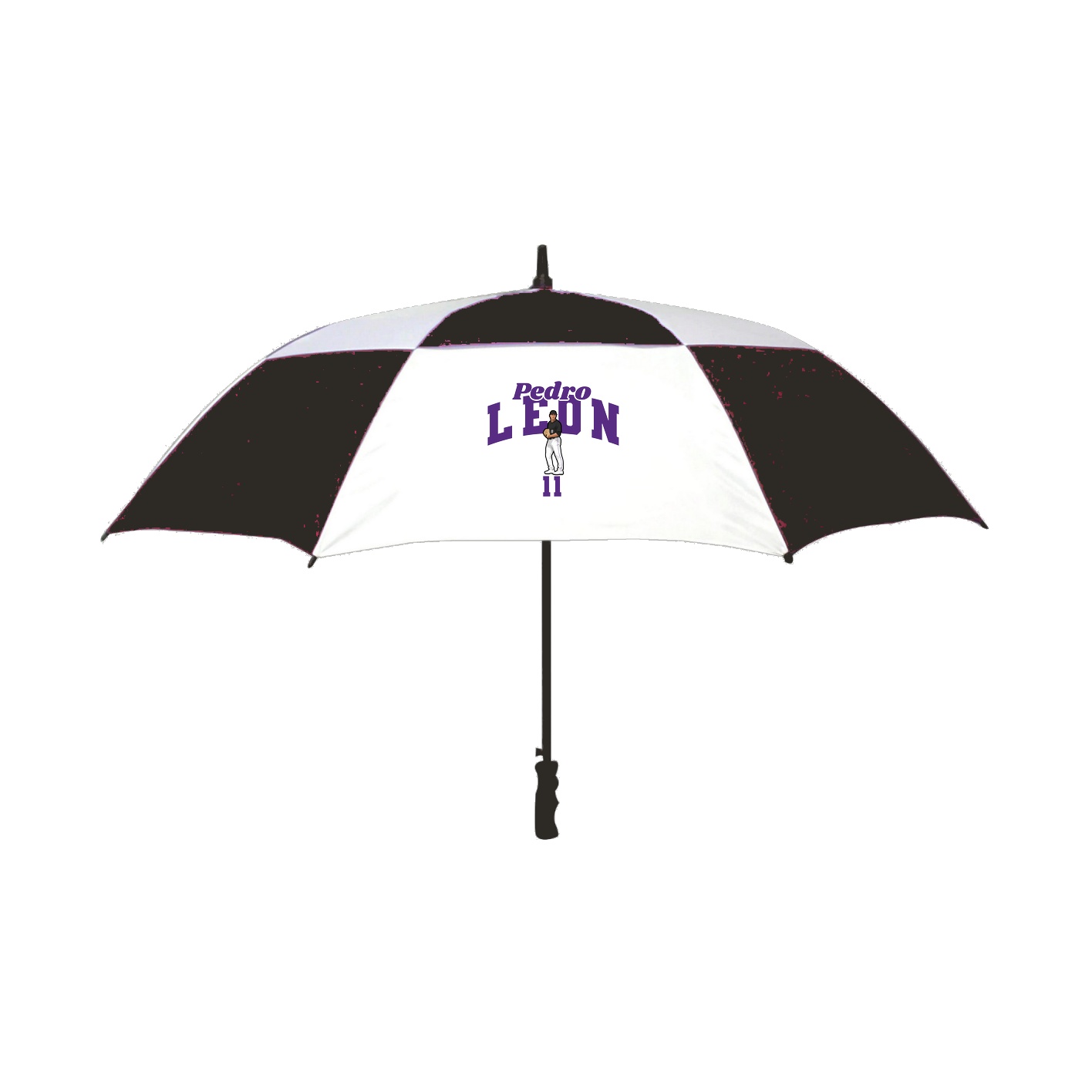 Golf Umbrella — Signature Arch in Black