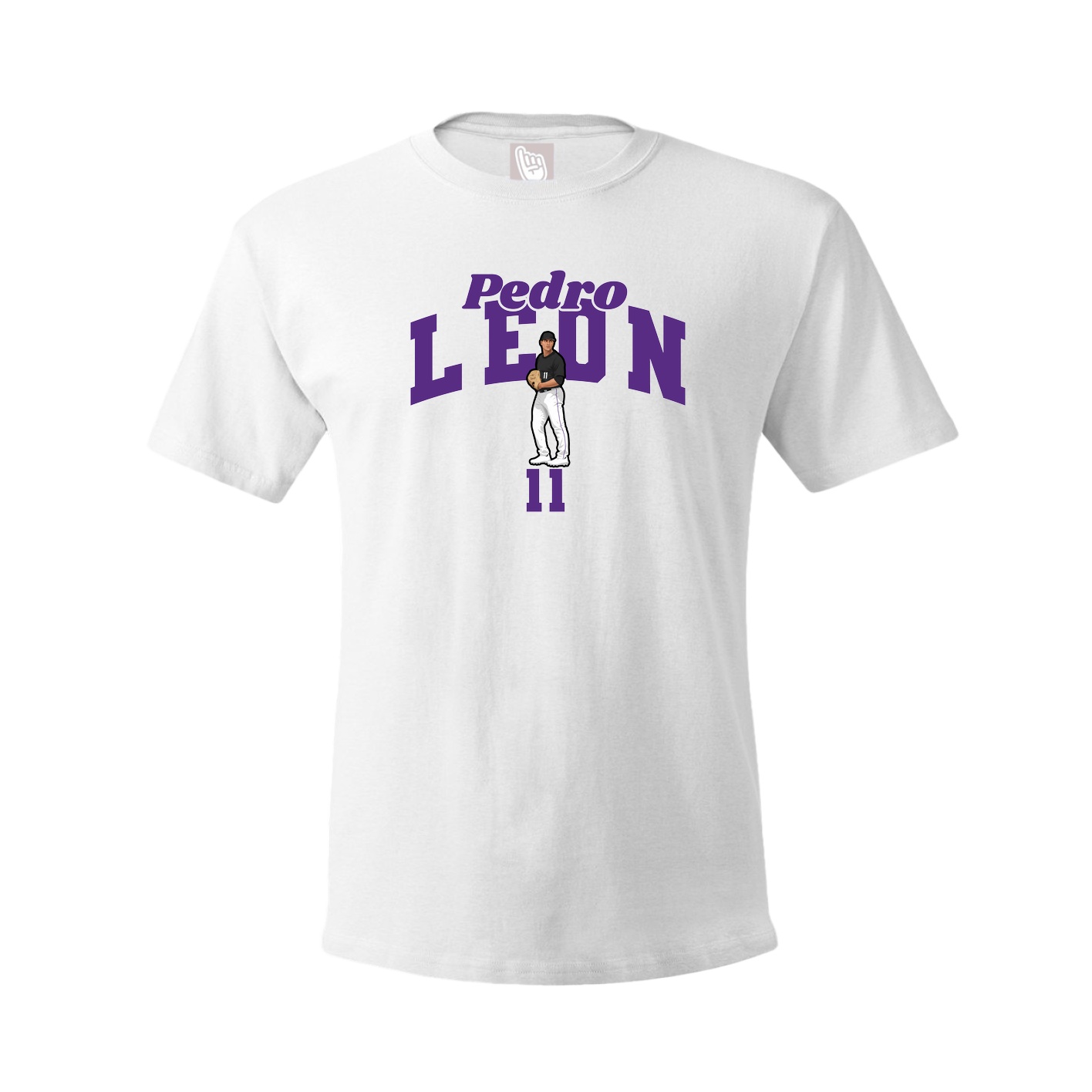 Youth Tee — Signature Arch in White