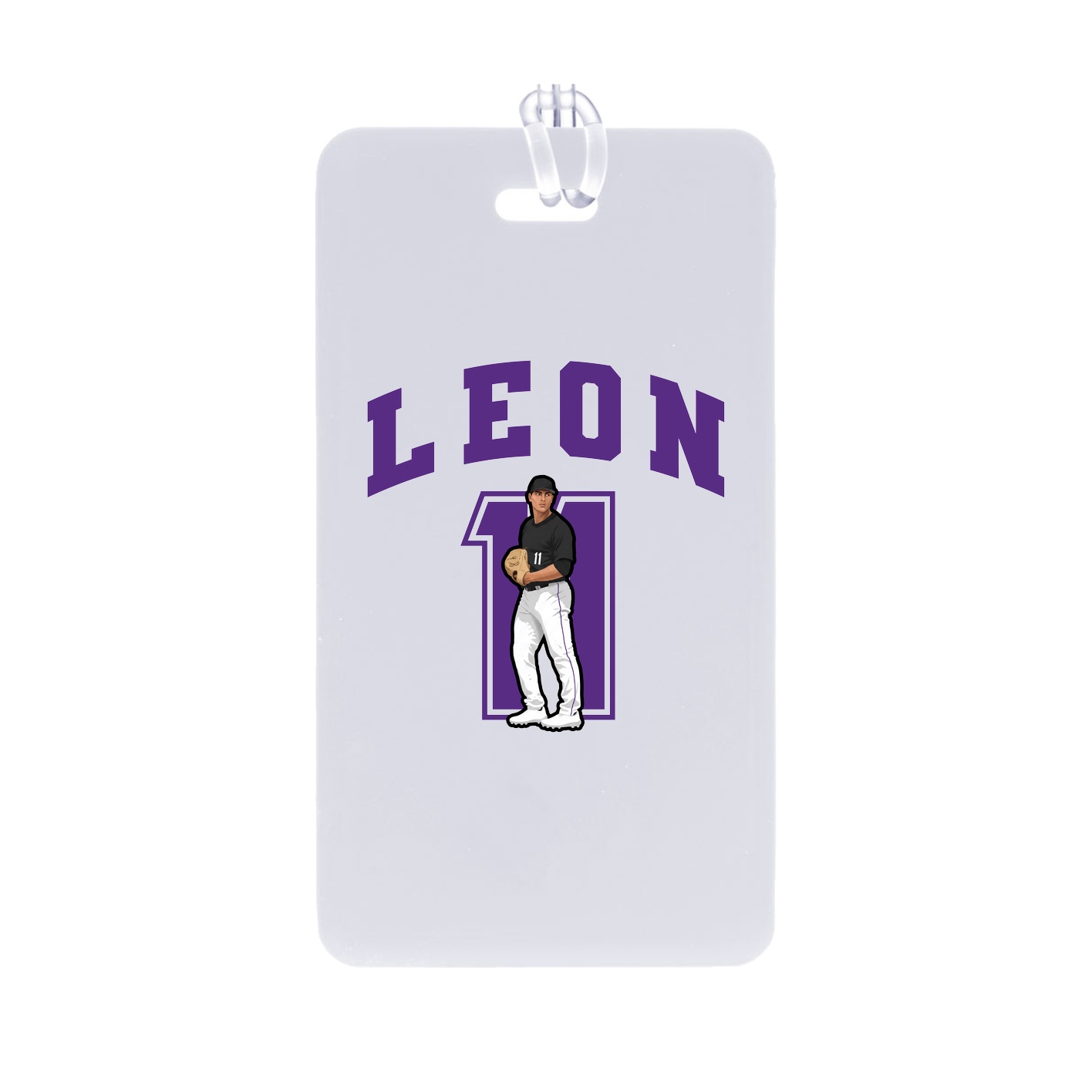 Bag Tag — Number in Classic