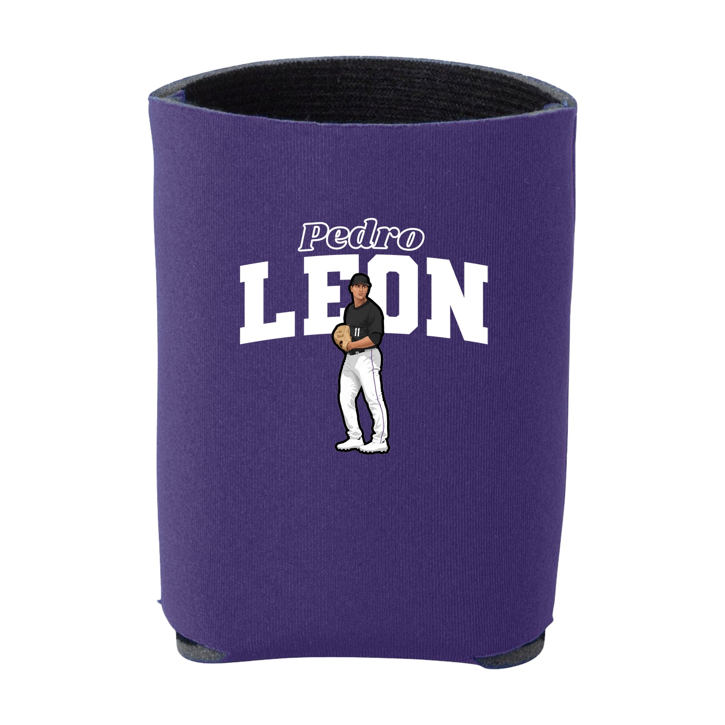Can Holder — Name Arch in Purple