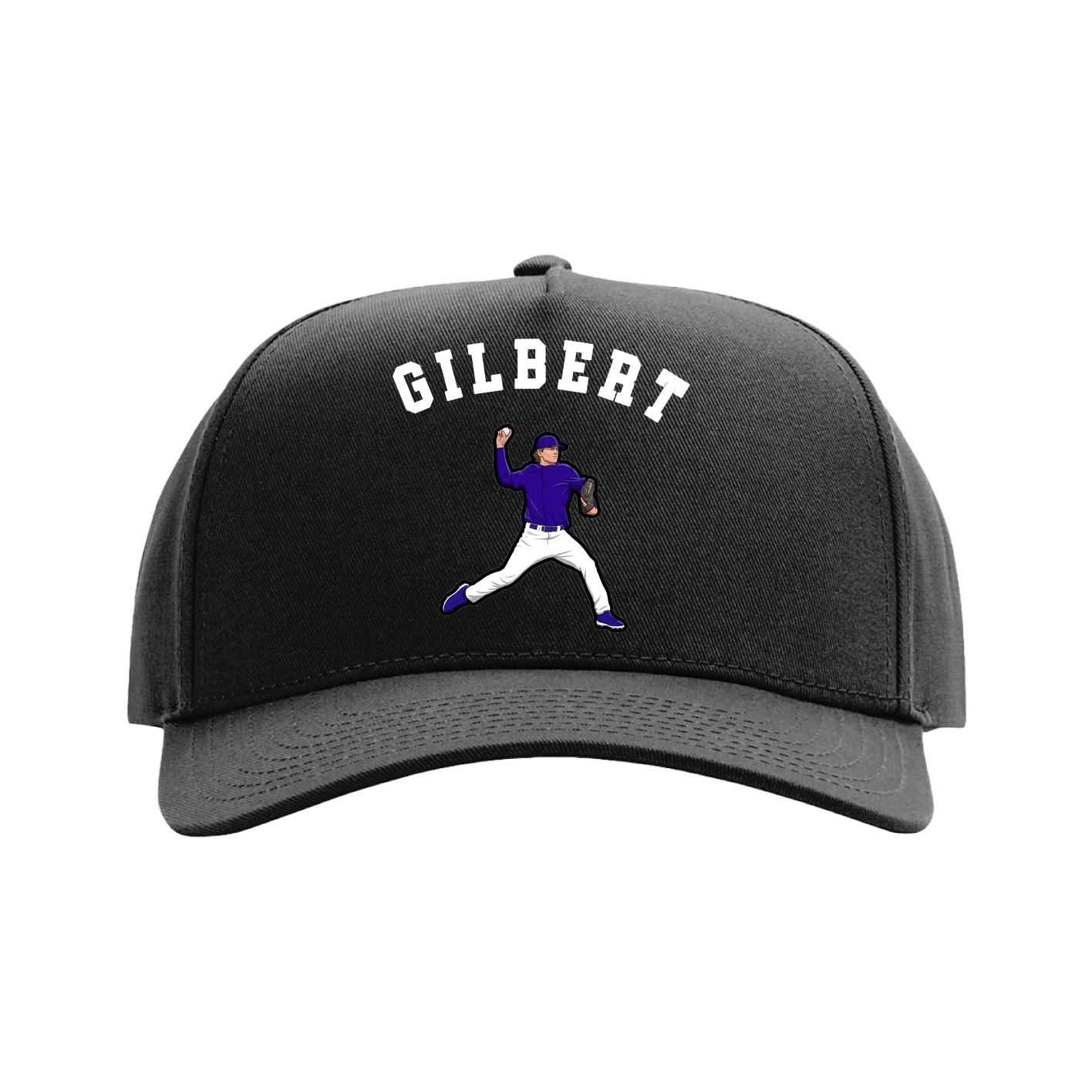 Full Fabric Five-Panel Champ Cap