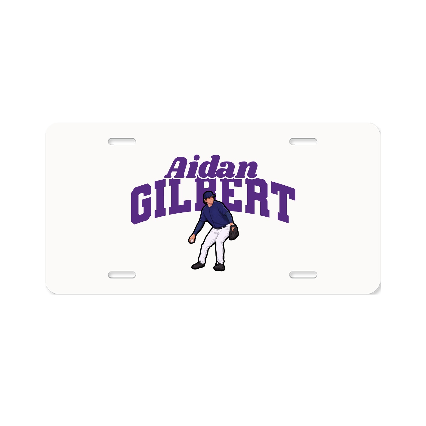 License Plate — Signature Arch in Classic