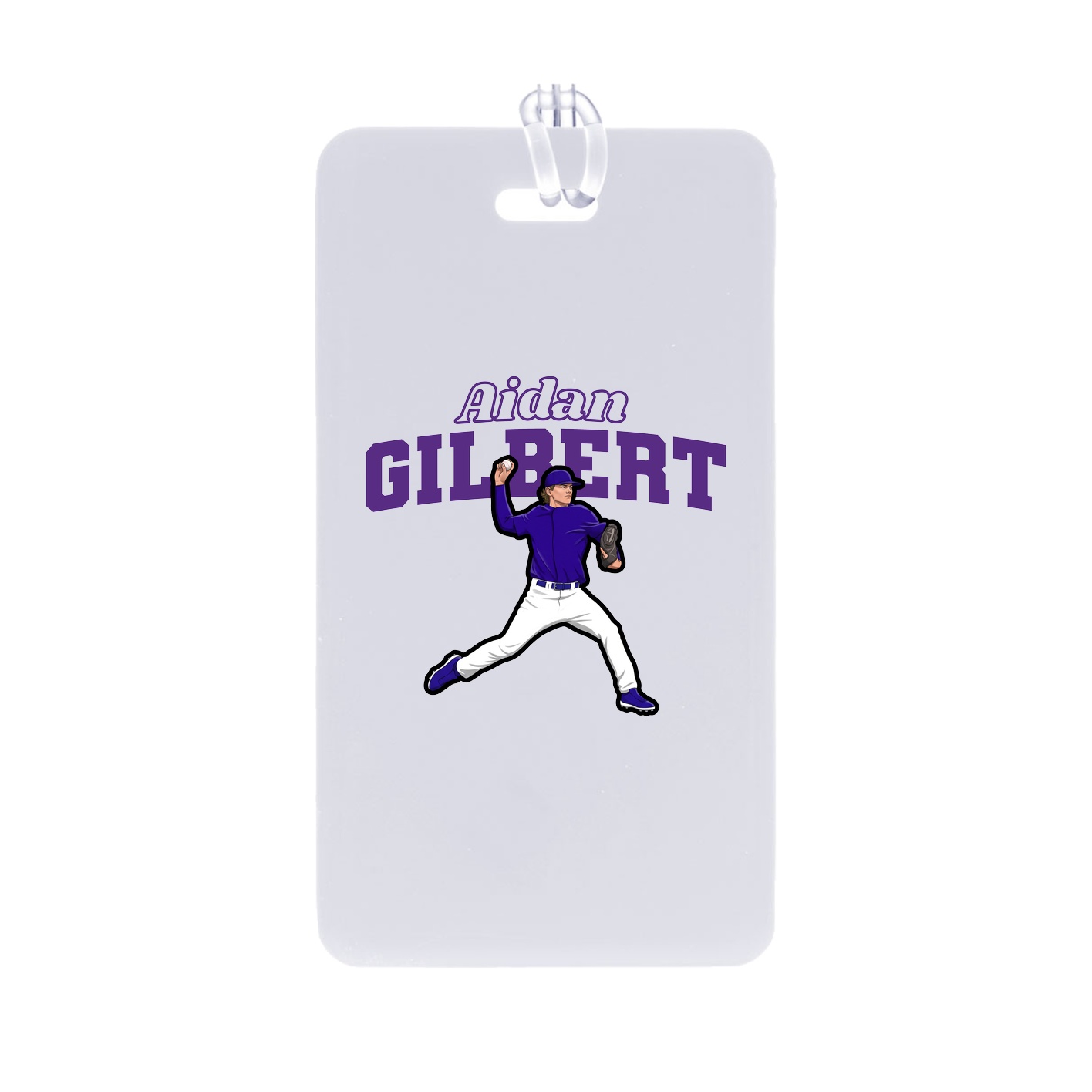 Bag Tag — Name Arch in Classic