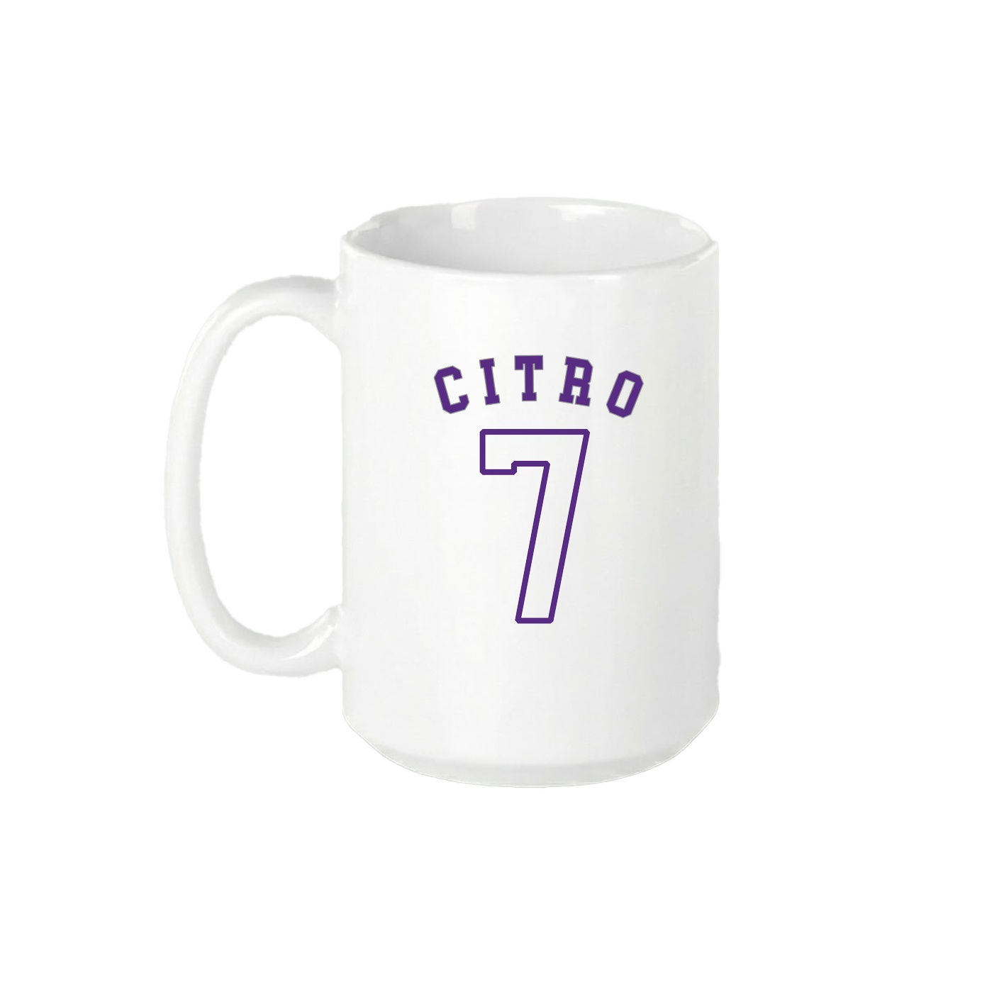 15oz Coffee Mug — Shirsey Arch in White