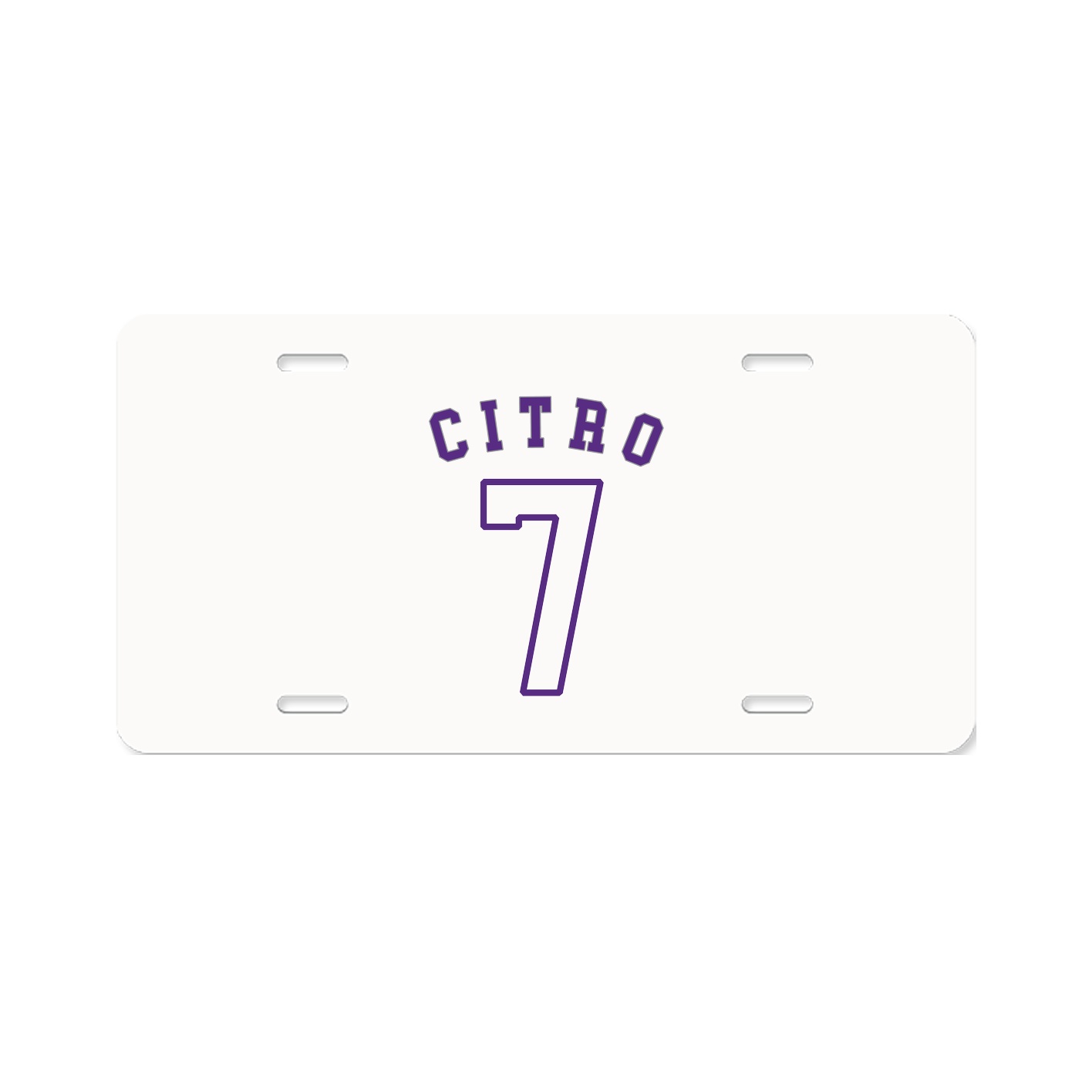License Plate — Shirsey Arch in Classic