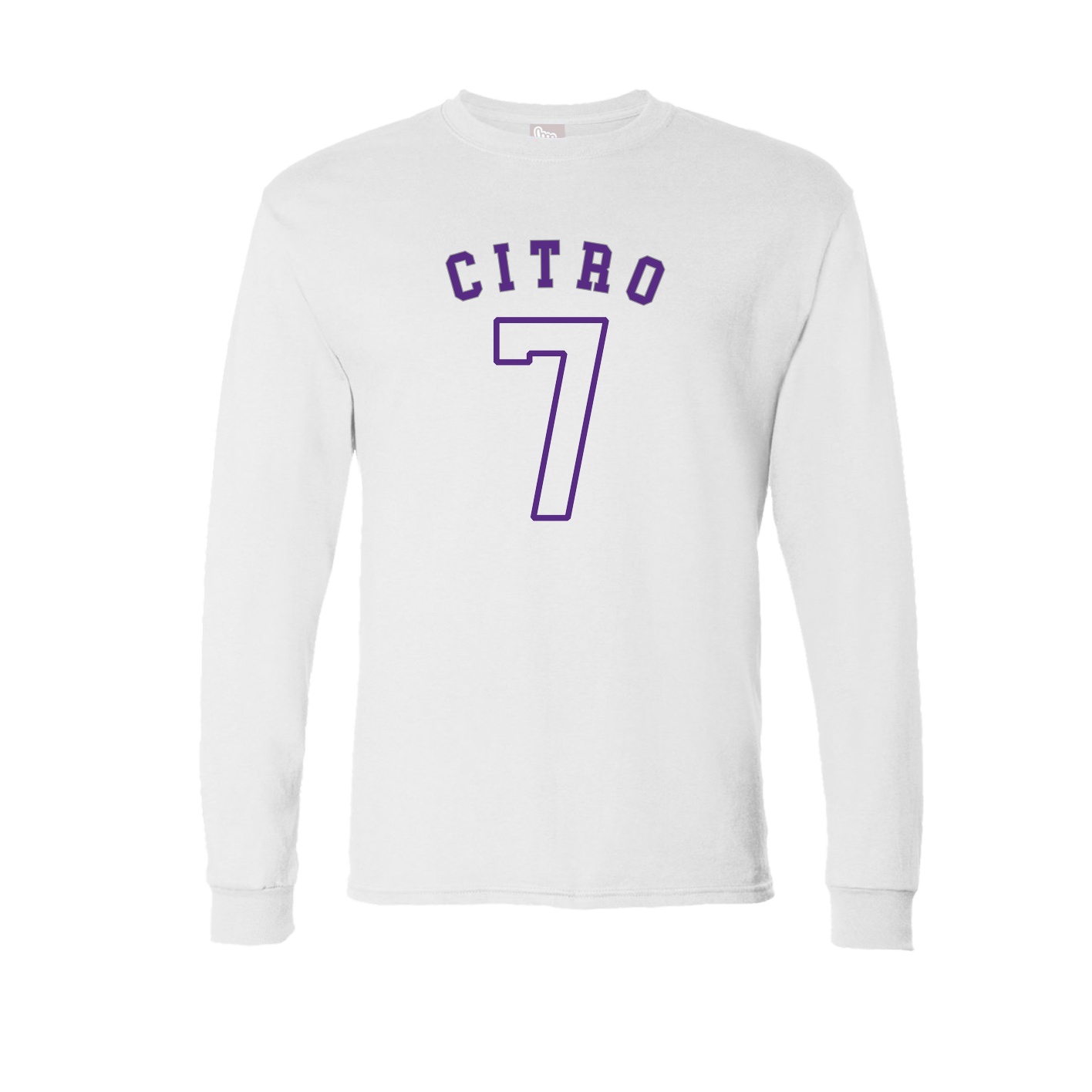 Long Sleeve Tee — Shirsey Arch in White