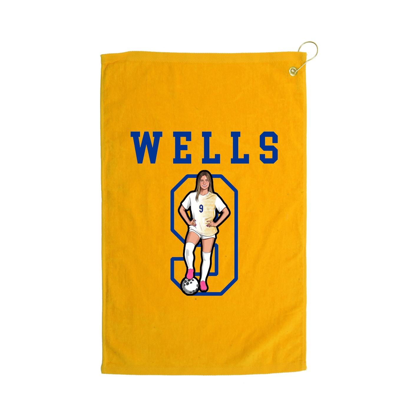 Golf Towel — Shirsey in Gold