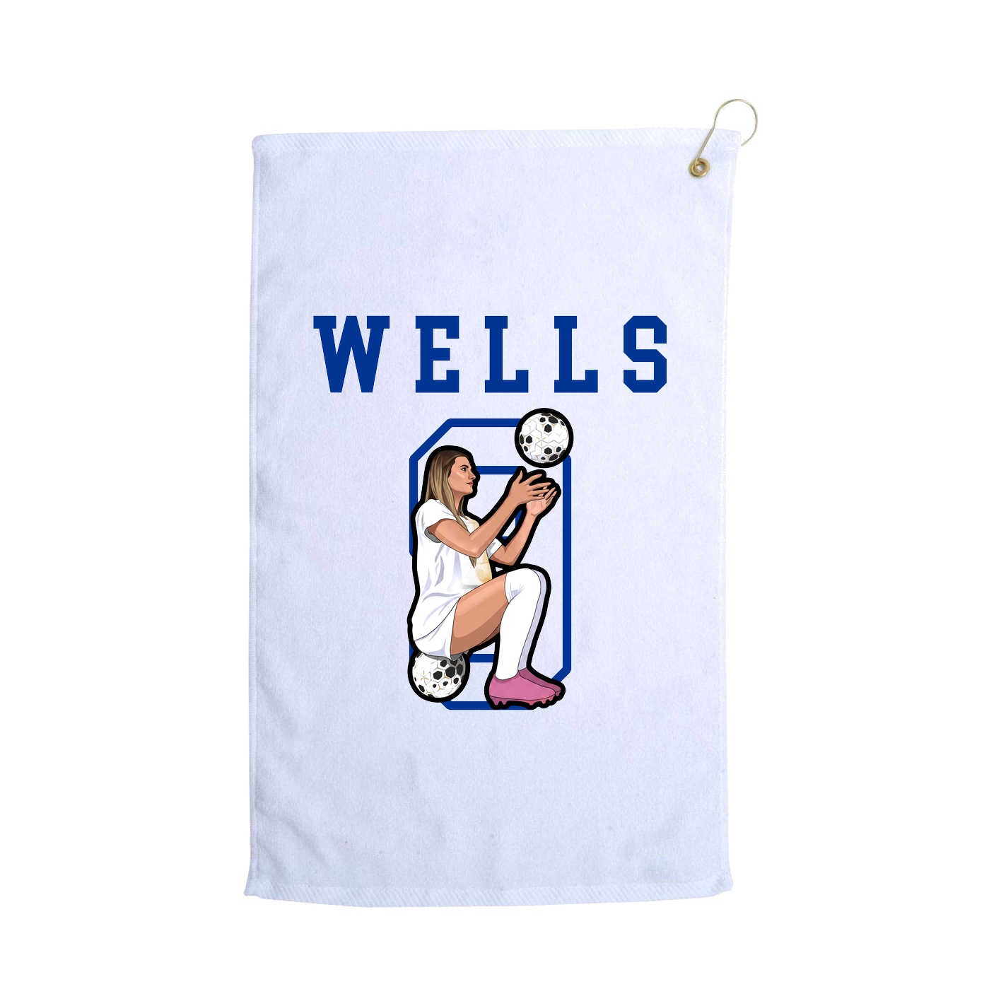 Golf Towel — Shirsey in White