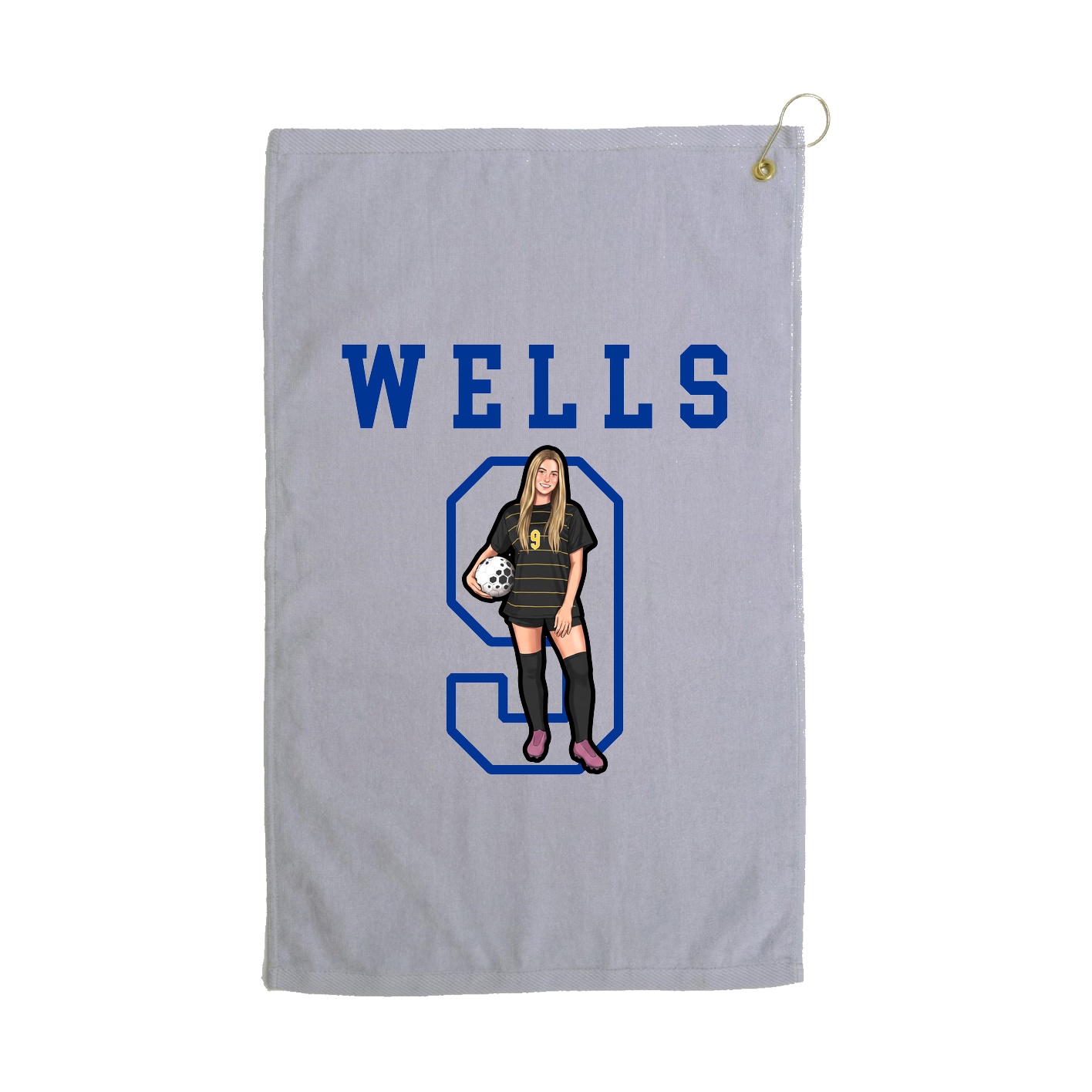 Golf Towel — Shirsey in Grey