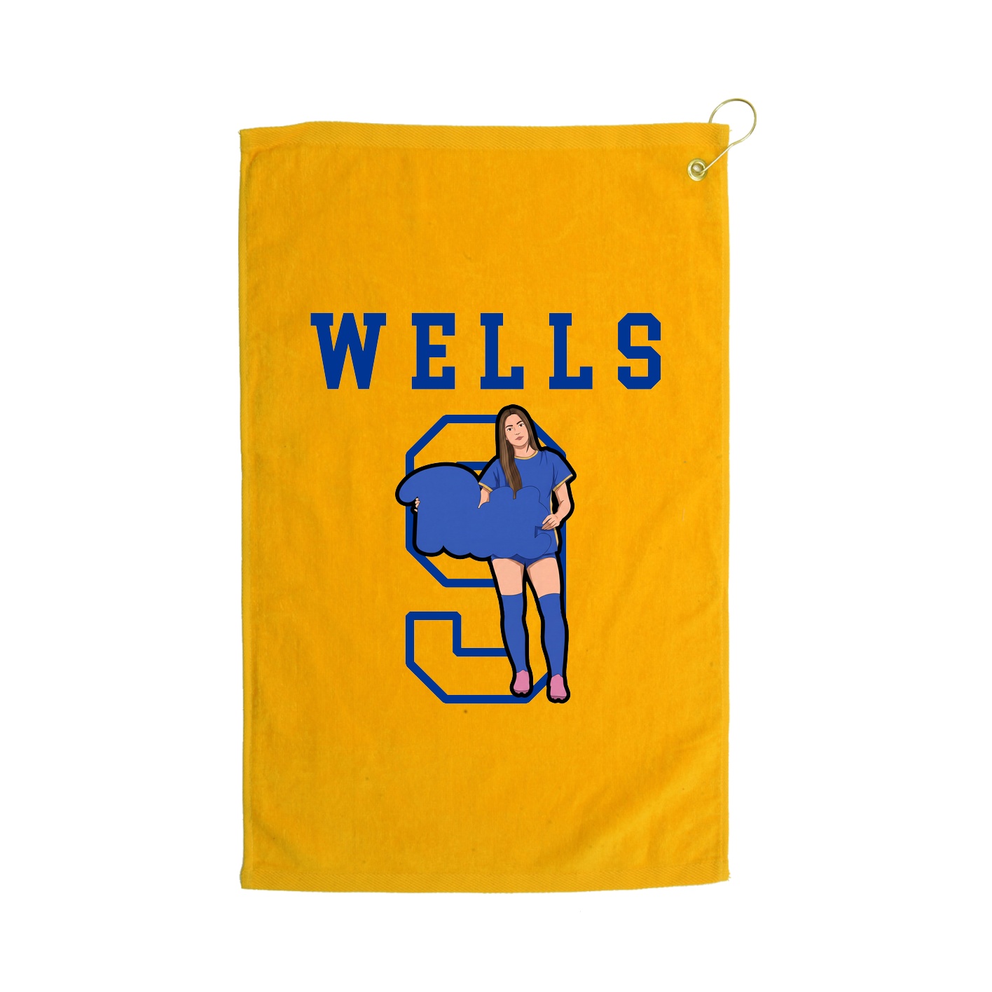 Golf Towel — Shirsey in Gold