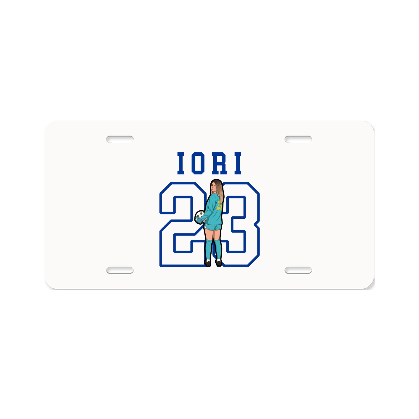 License Plate — Shirsey in Classic