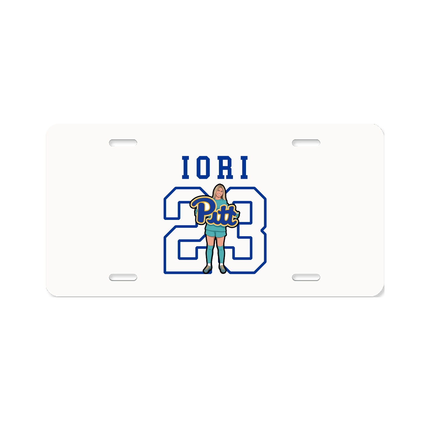 License Plate — Shirsey in Classic