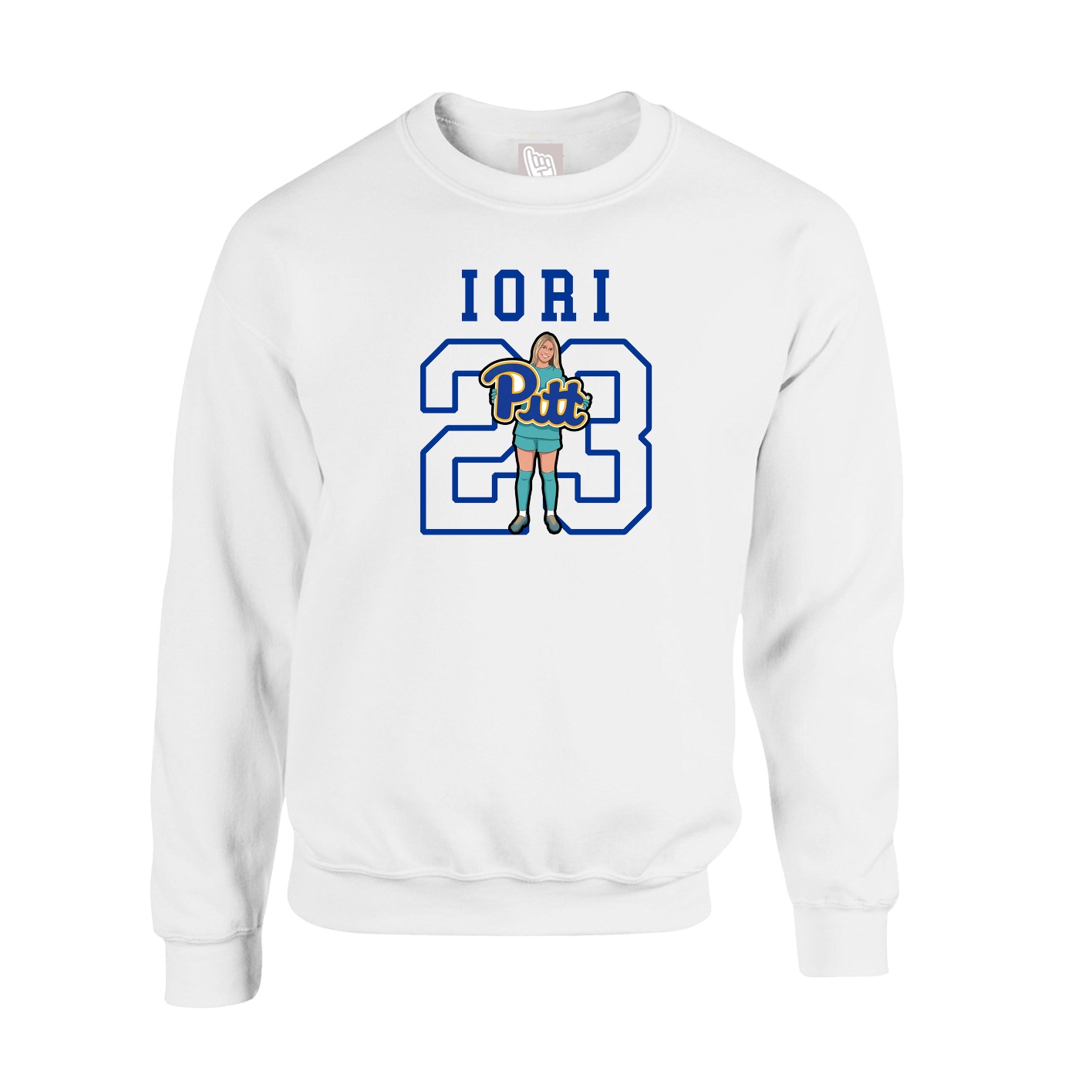 Fleece Crew — Shirsey in White