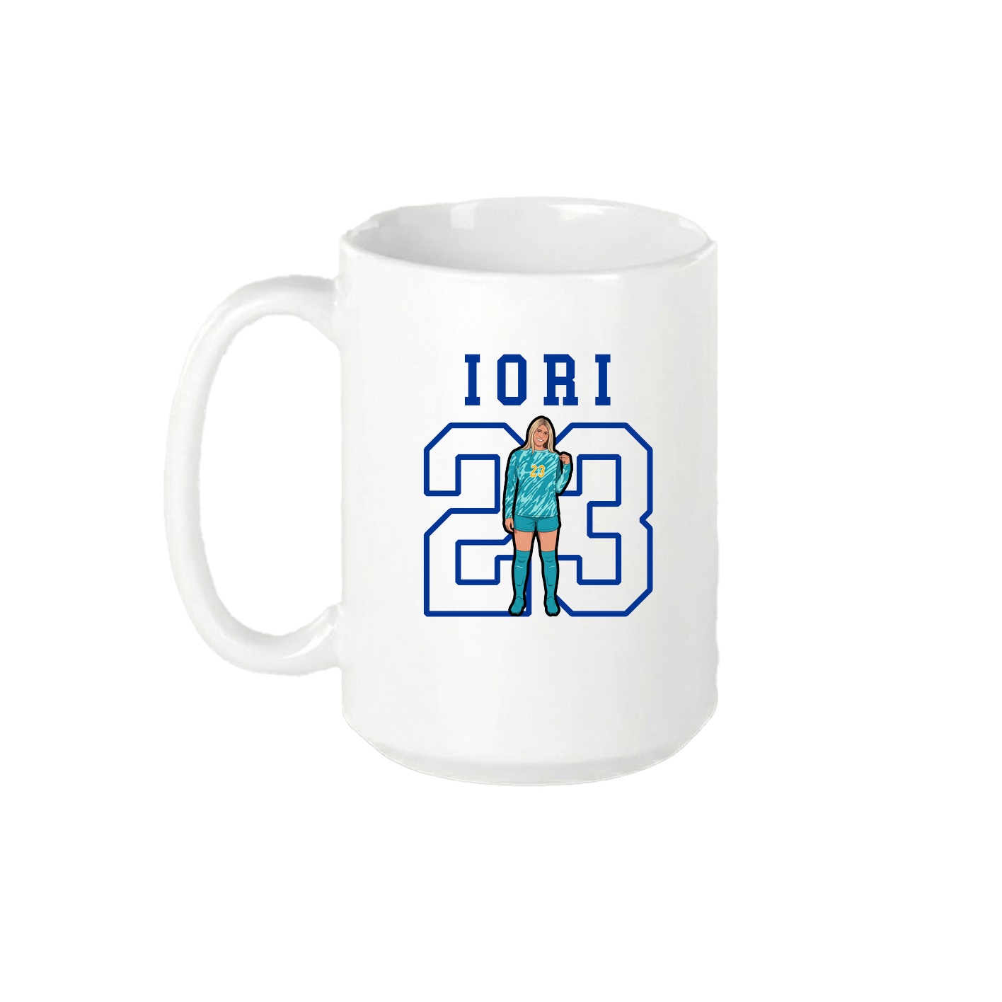 15oz Coffee Mug — Shirsey in White