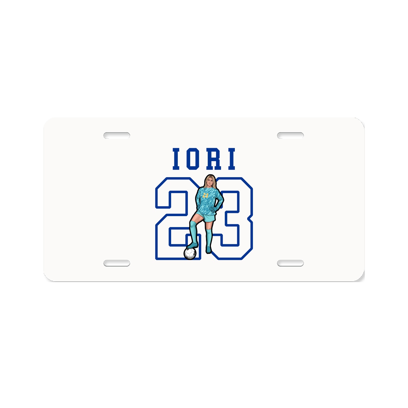 License Plate — Shirsey in Classic