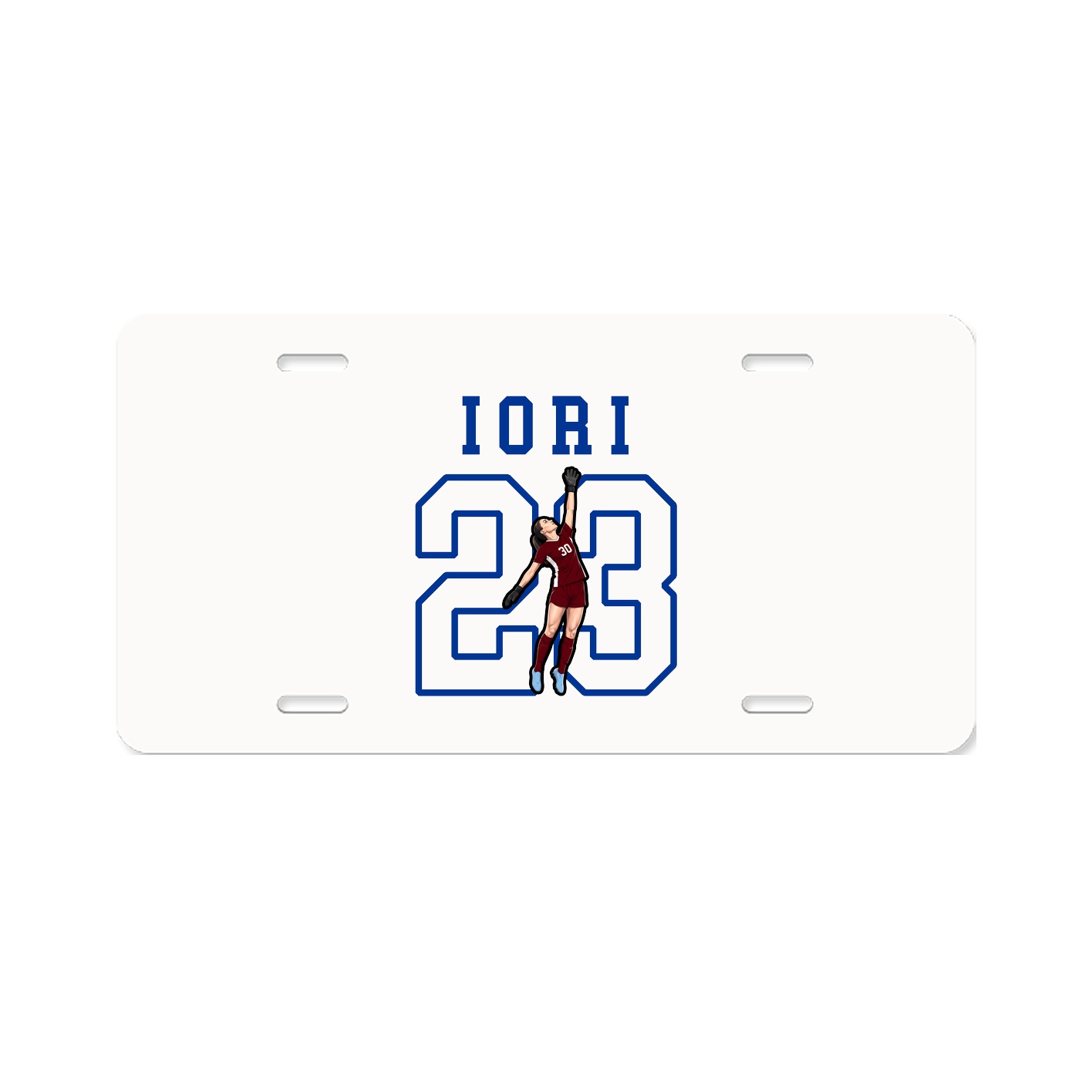 License Plate — Shirsey in Classic