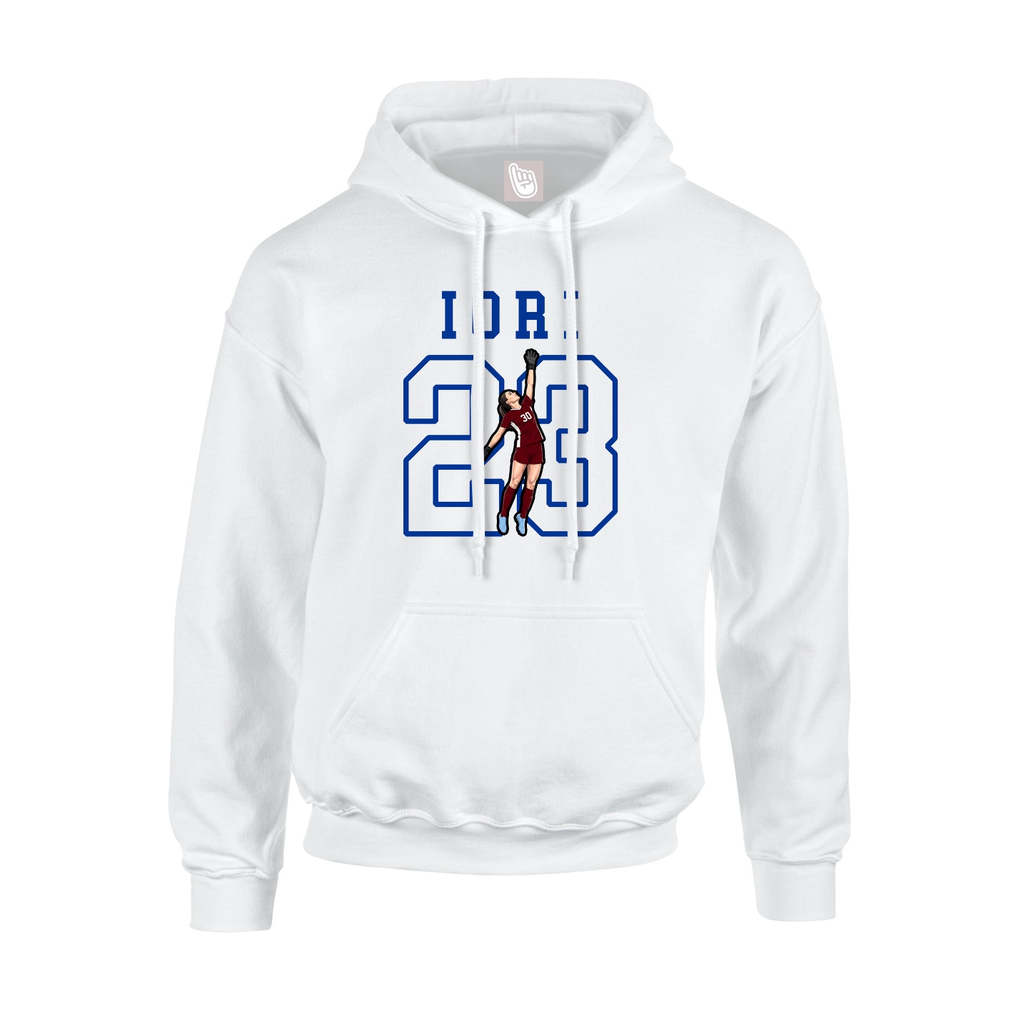 Youth Hoodie — Shirsey in White