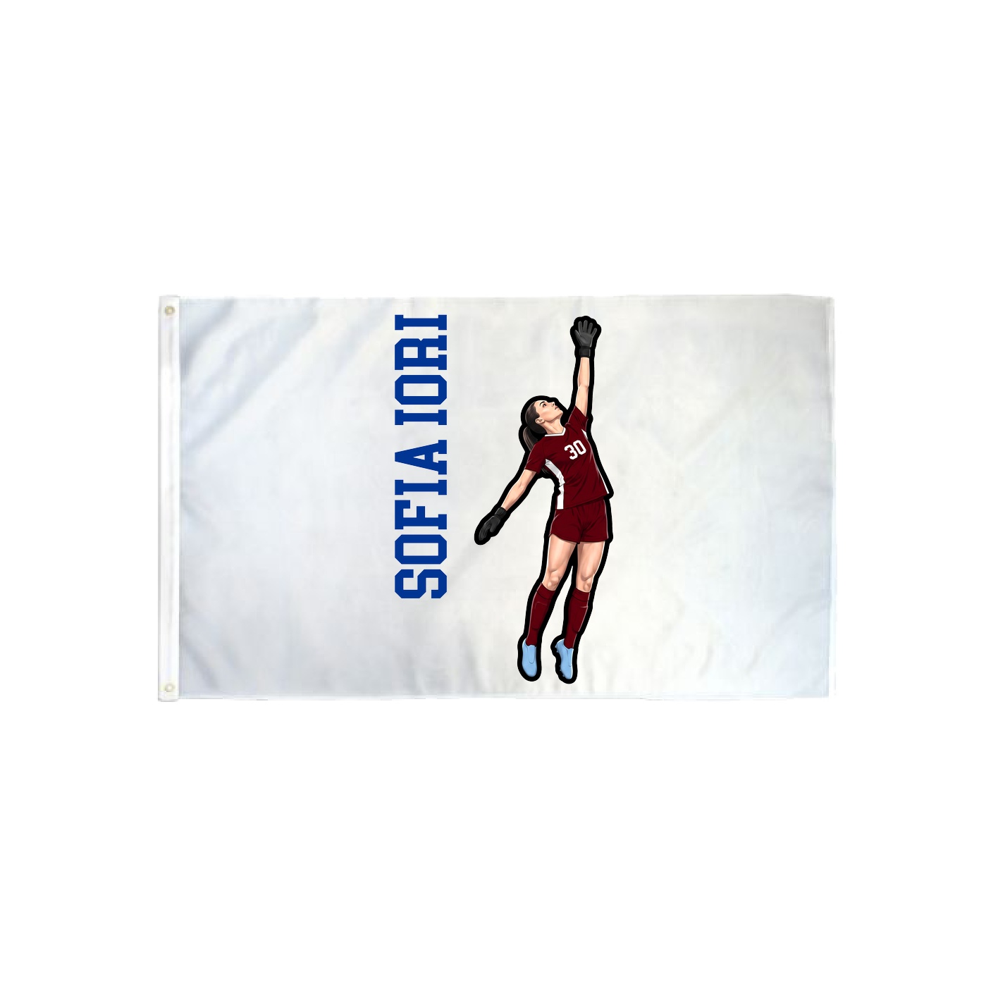 3x5 Flag — Name Vertical in Classic