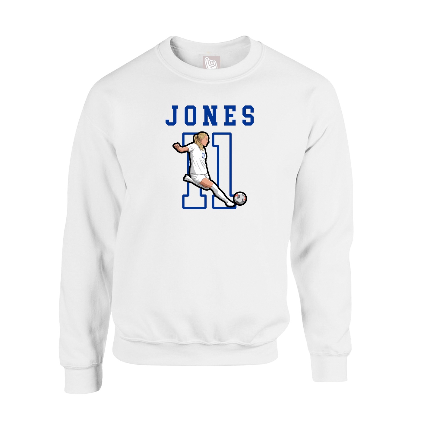 Fleece Crew — Shirsey in White