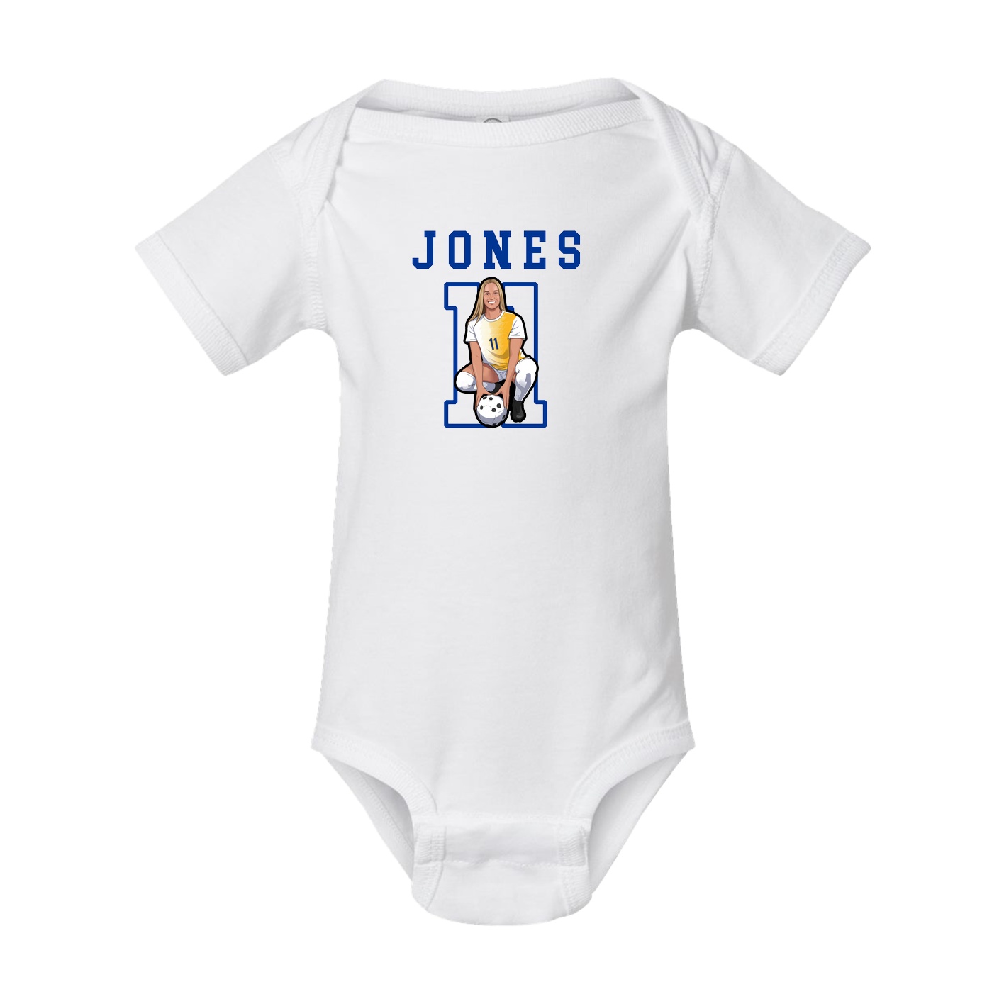 Baby Onesie — Shirsey in White