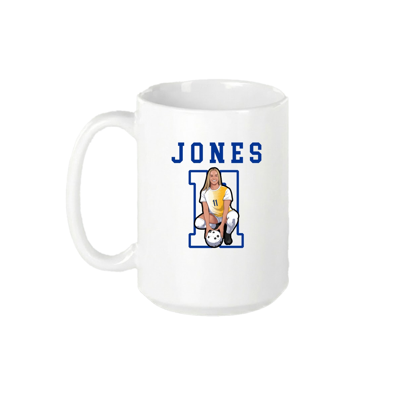 15oz Coffee Mug — Shirsey in White